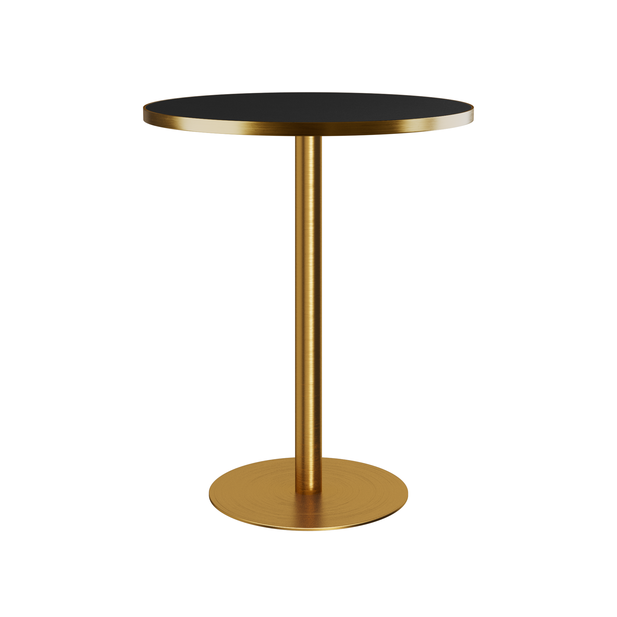 Halo Bar Table With Rim - Round