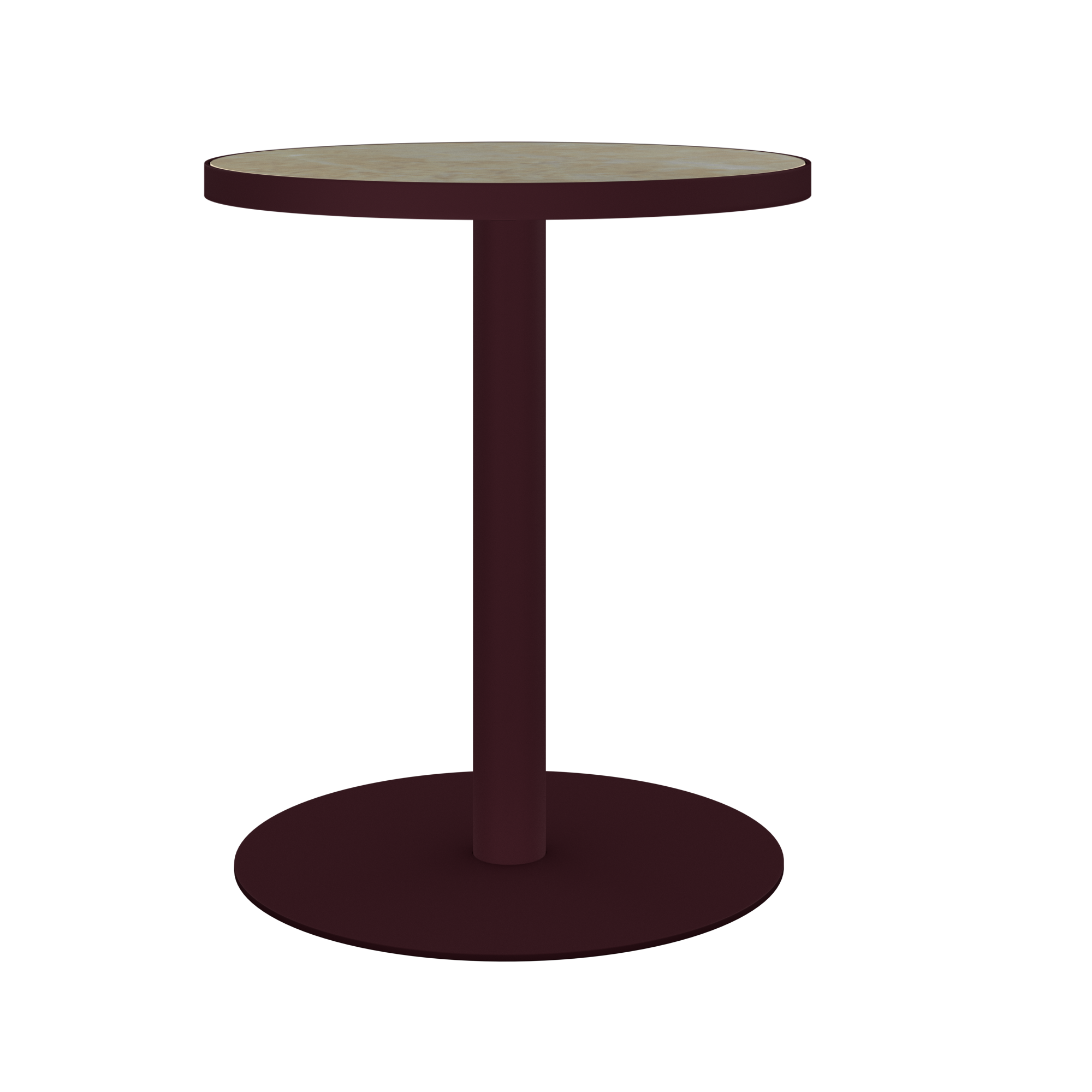 Halo Café Table With Rim - Round
