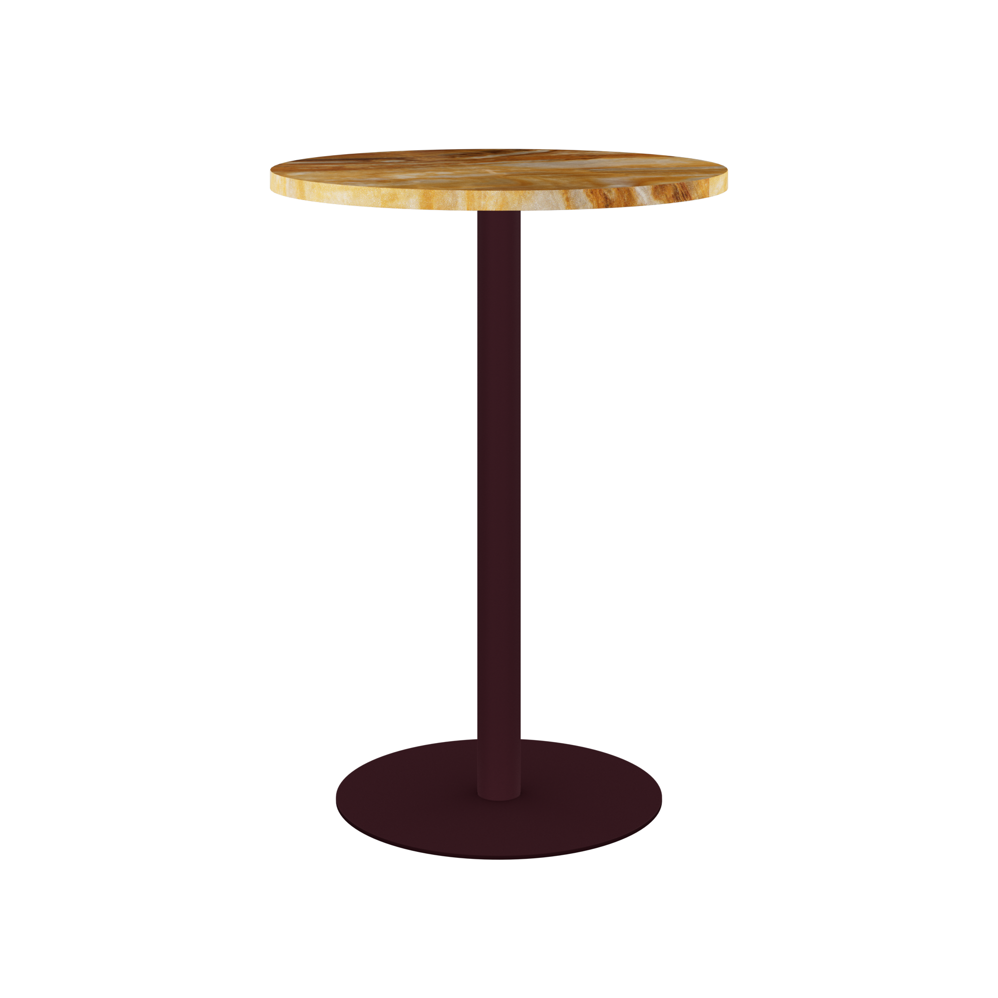 Halo Marble Bar Table - Round