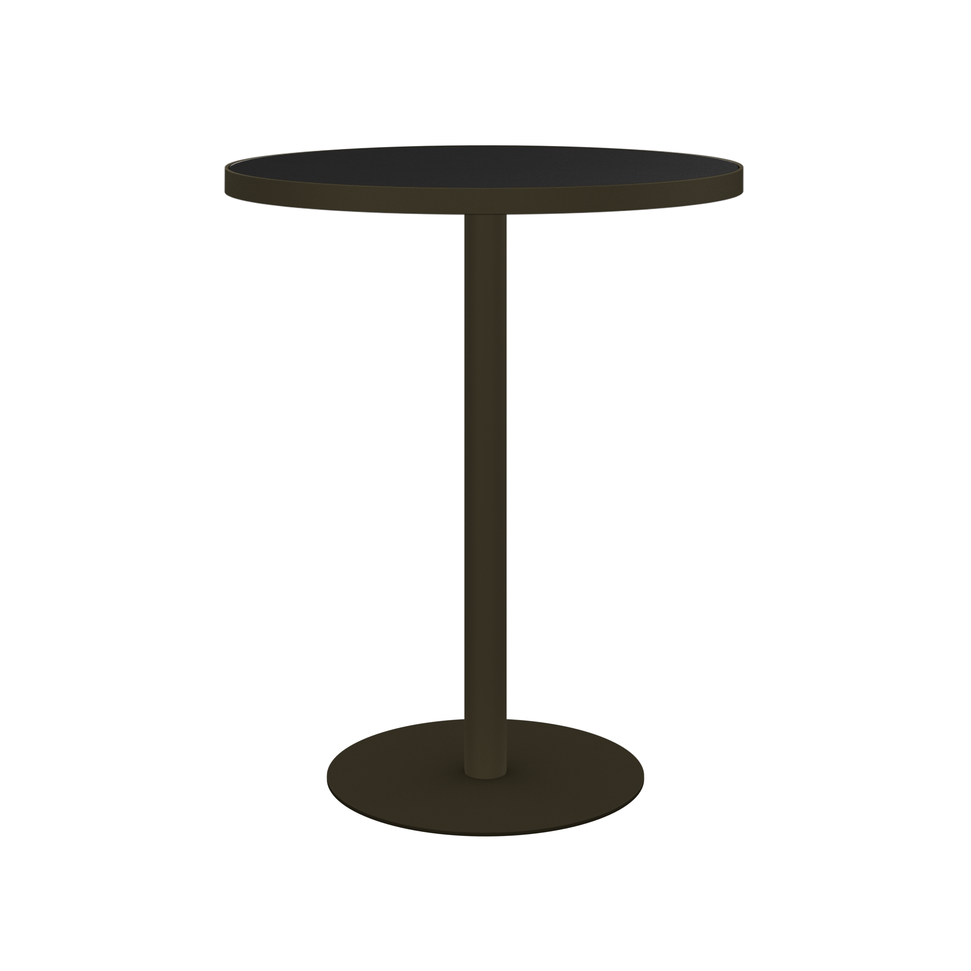 Halo Bar Table With Rim - Round