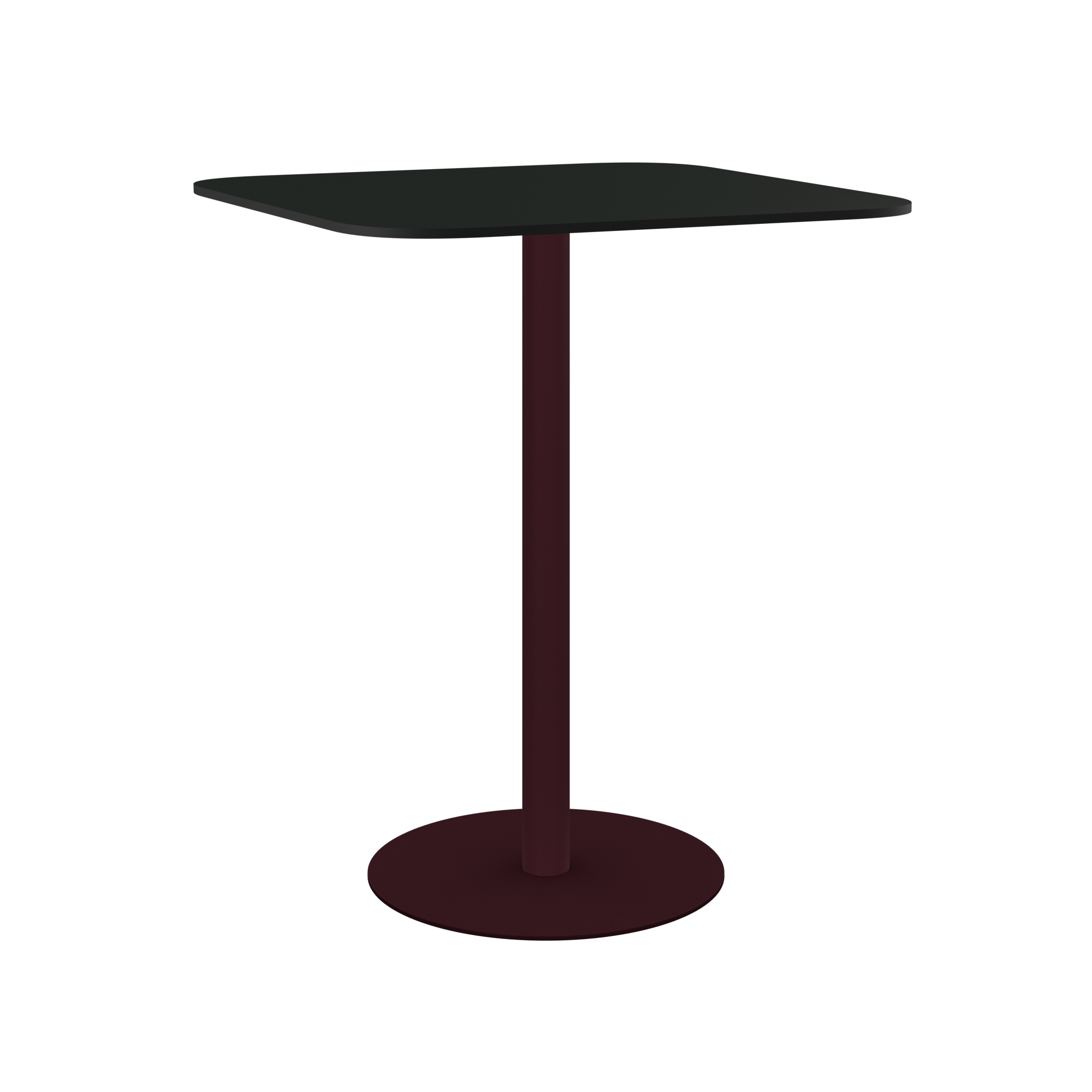 Halo Bar Table - Rounded Square