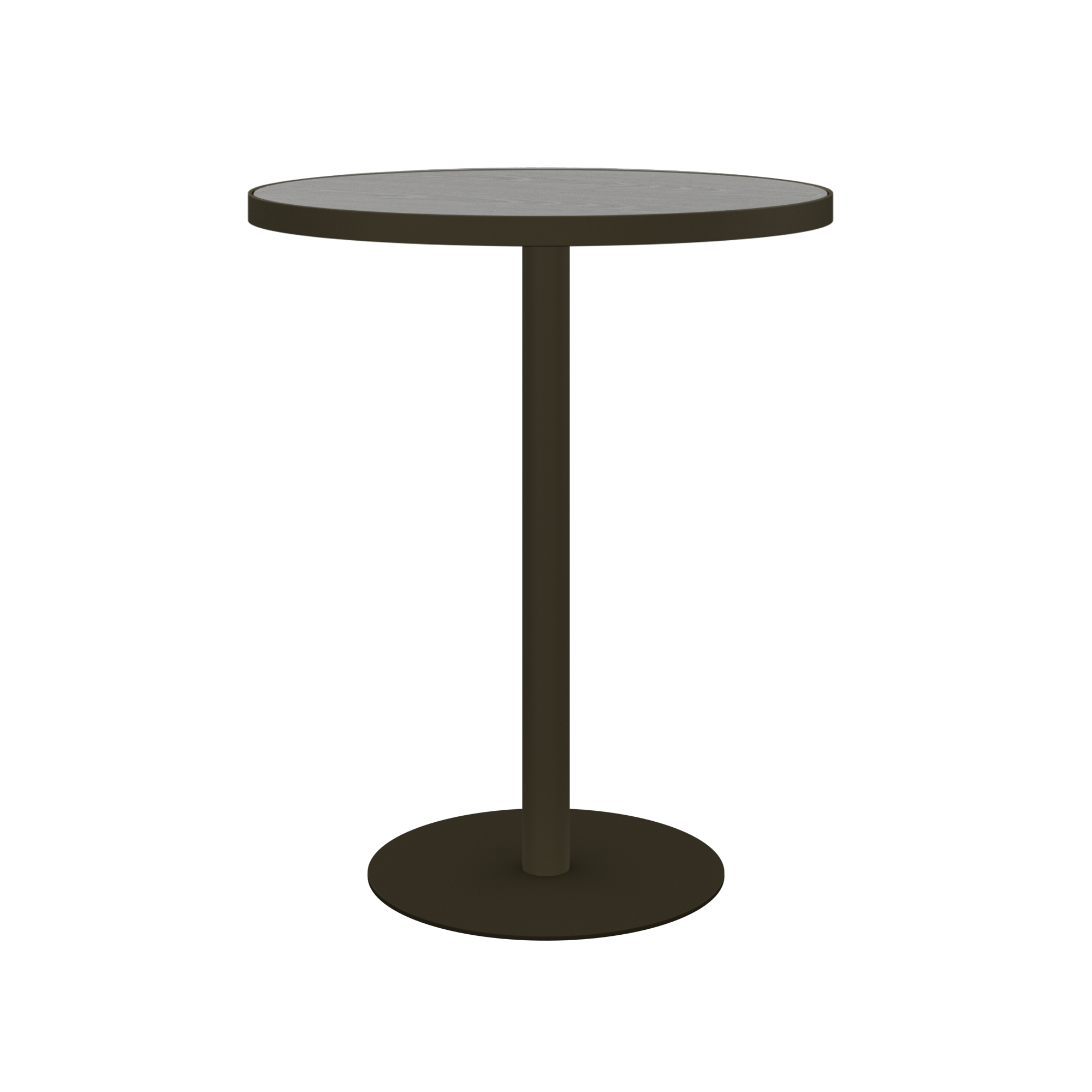 Halo Bar Table With Rim - Round