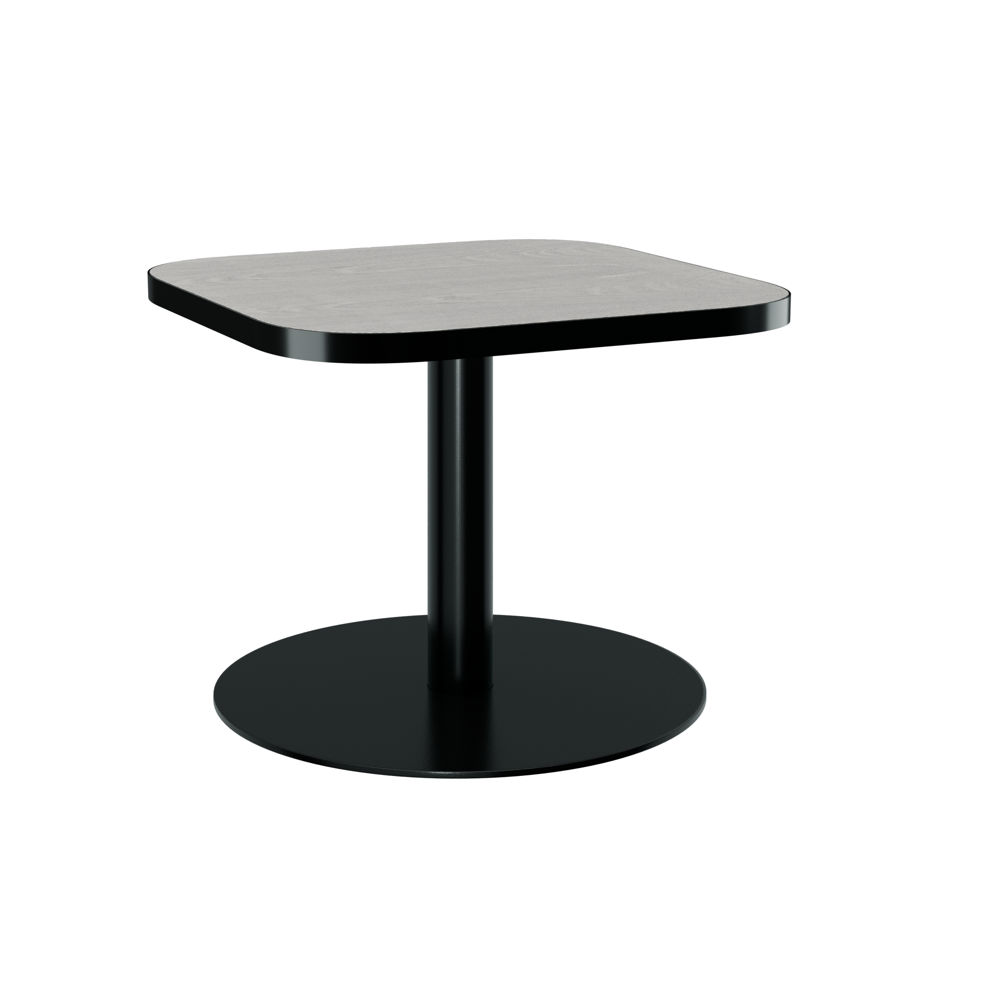 Halo Side Table - Rounded Square With Rim