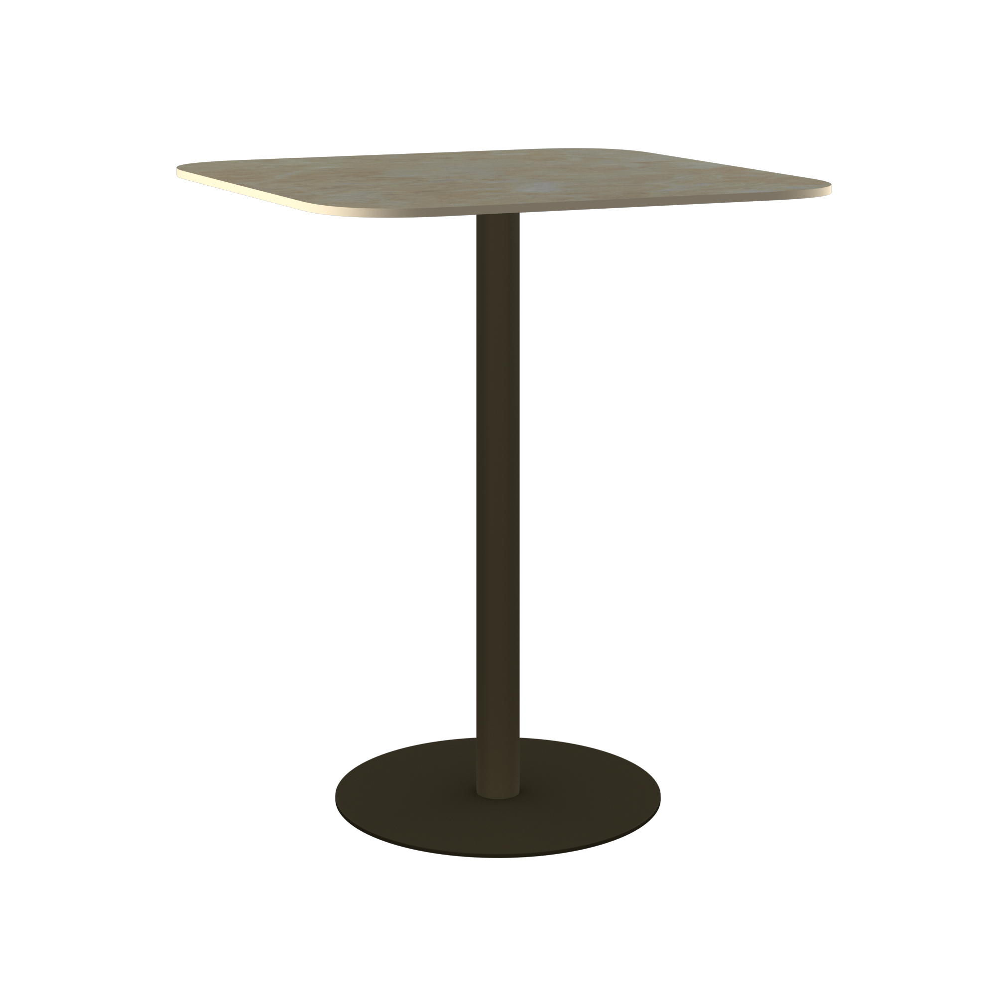 Halo Bar Table - Rounded Square