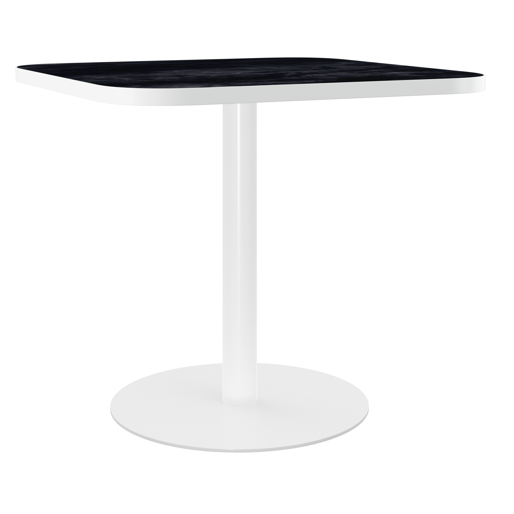 Halo Café Table With Rim - Rounded Square