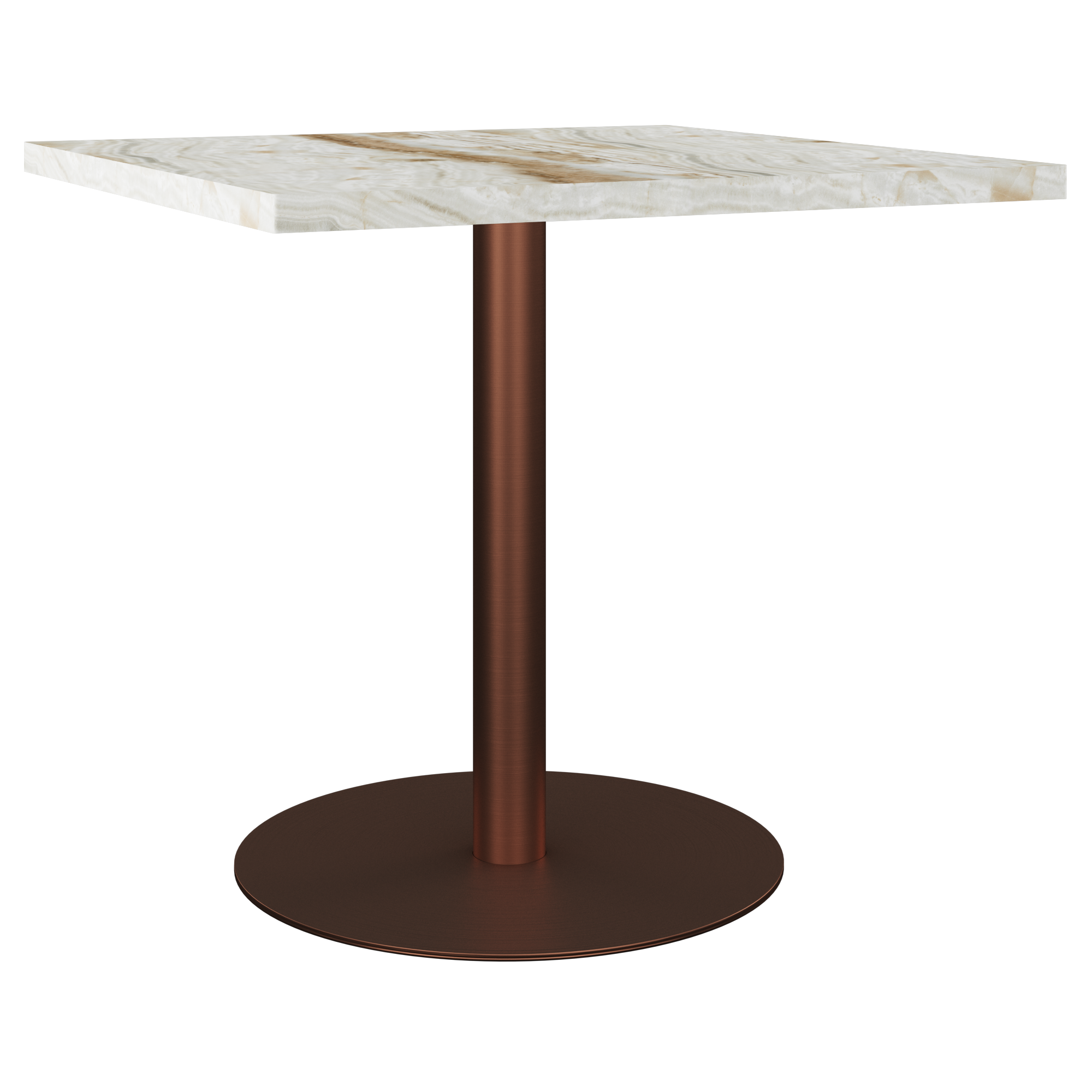 Halo Marble Café Table - Square