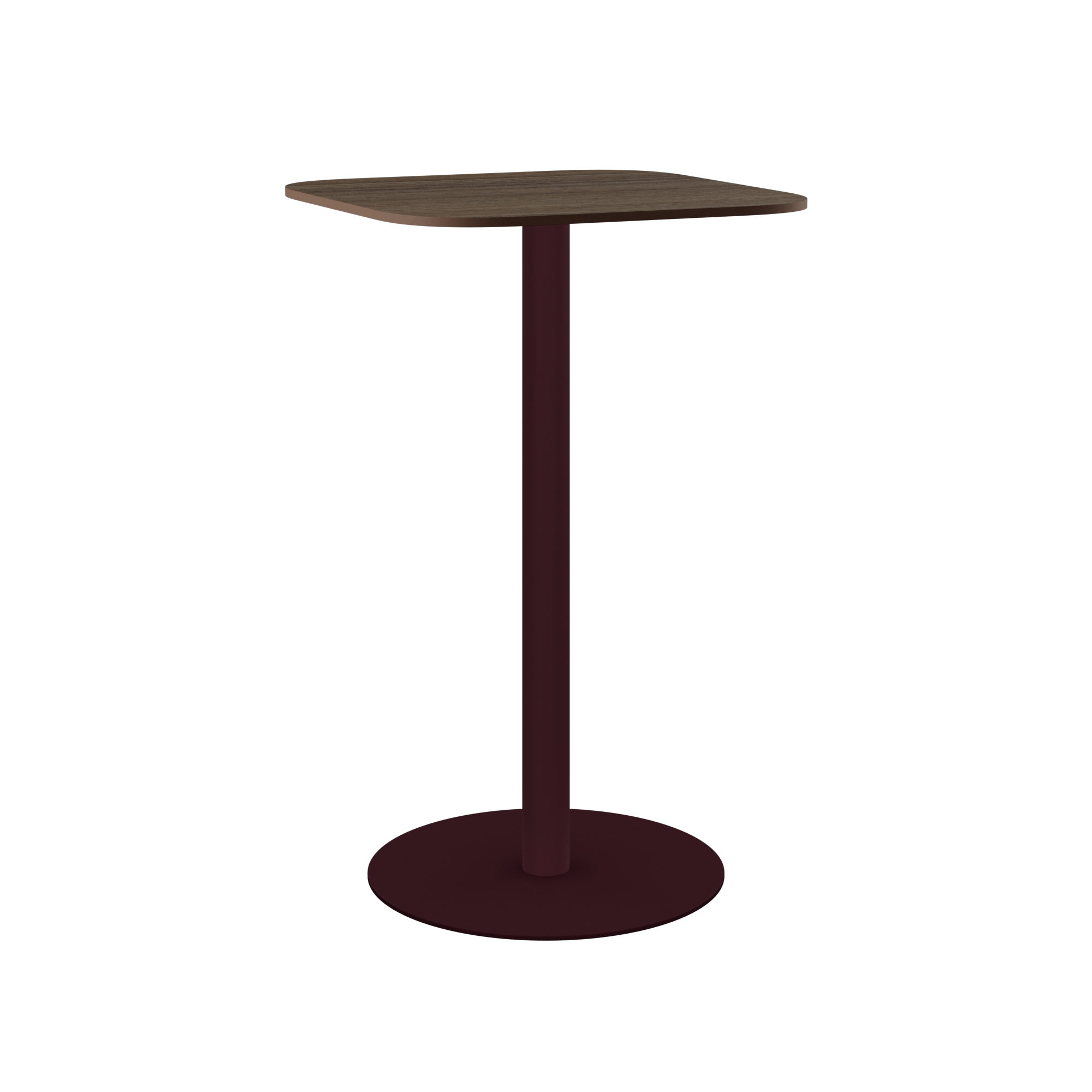 Halo Bar Table - Rounded Square