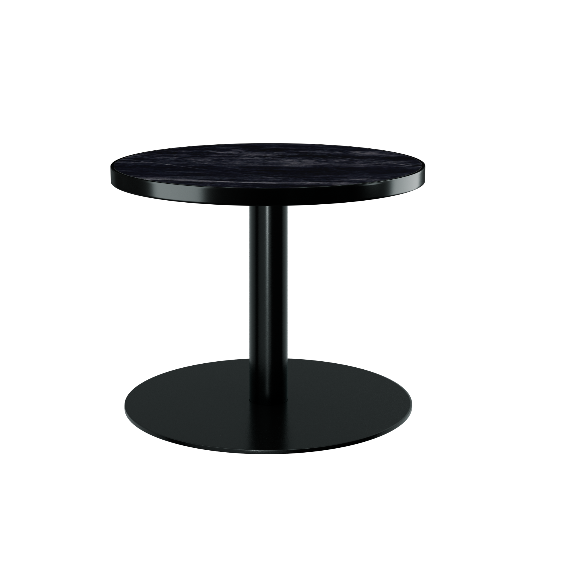 Halo Side Table - Round With Rim