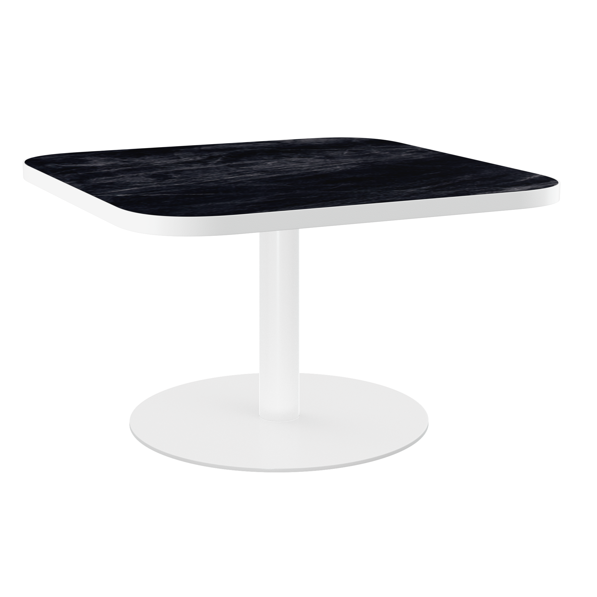 Halo Coffee Table - Rounded Square With Rim