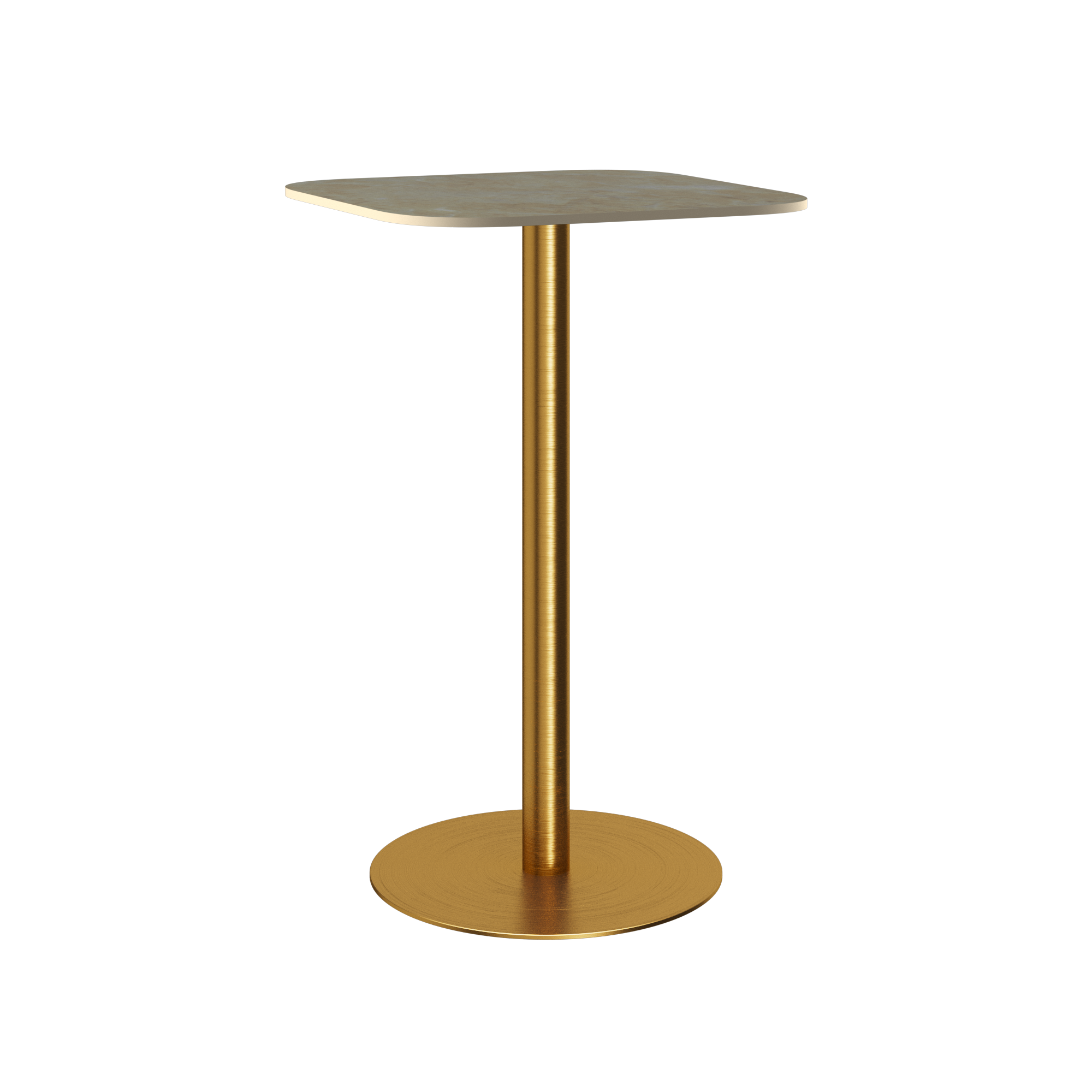 Halo Bar Table - Rounded Square