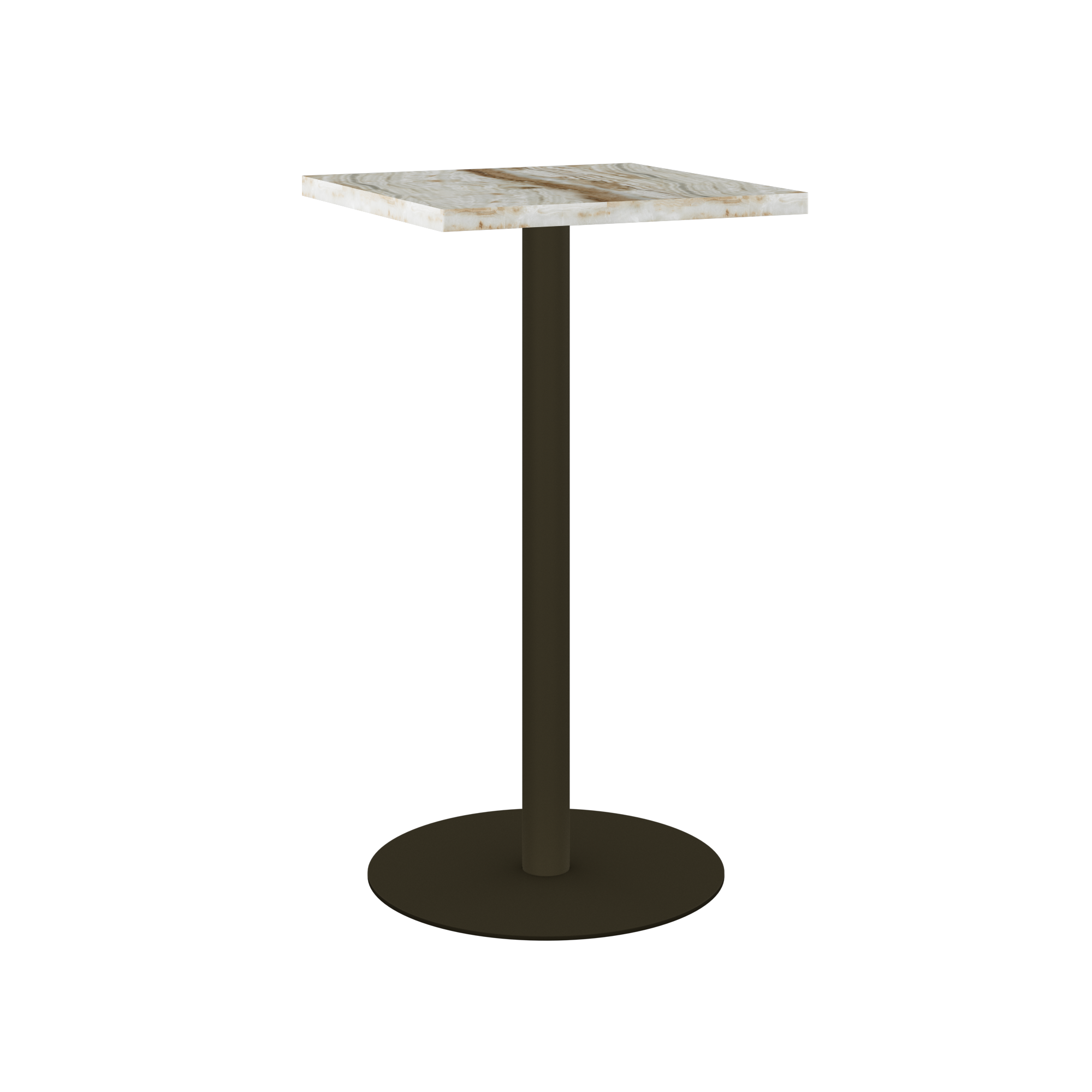 Halo Marble Bar Table - Square