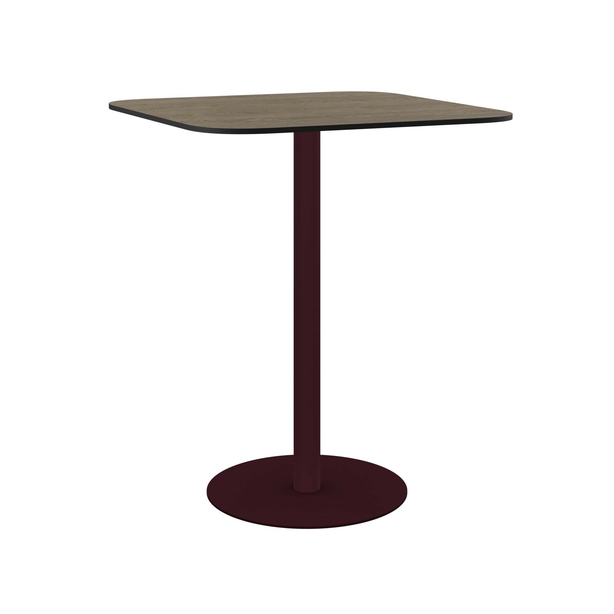 Halo Bar Table - Rounded Square