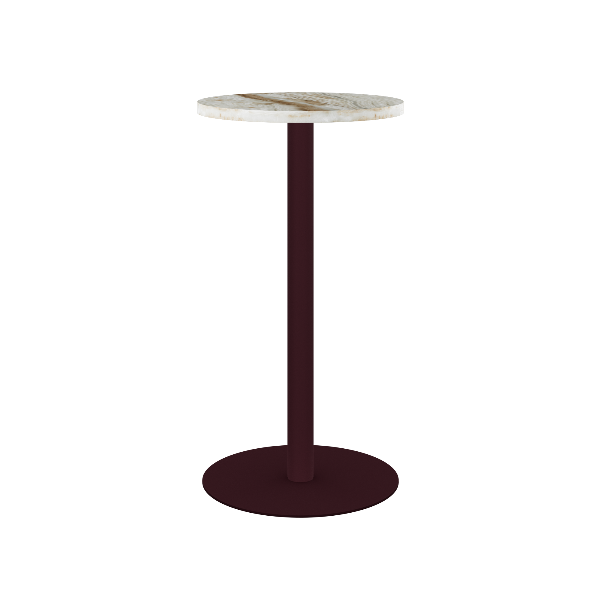 Halo Marble Bar Table - Round