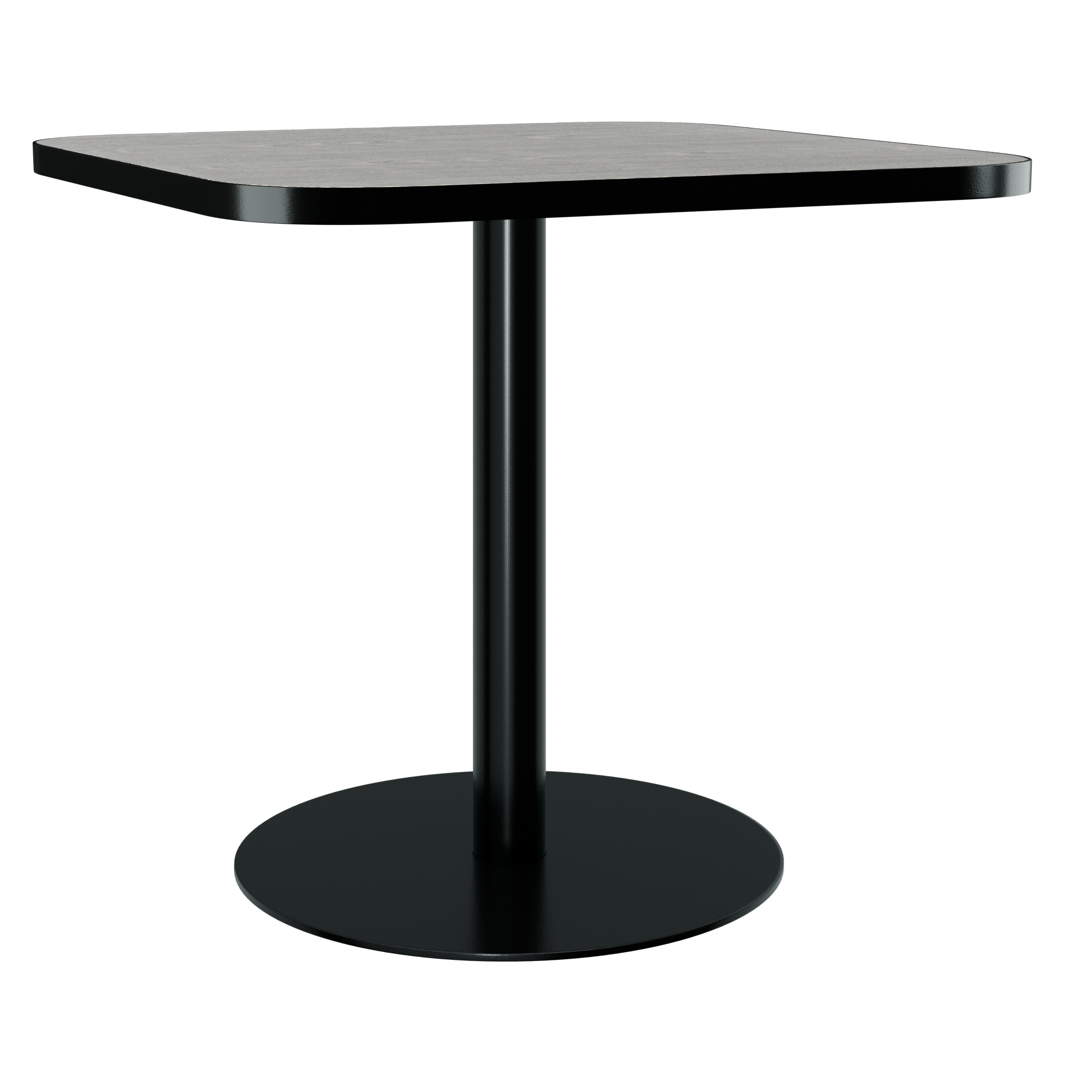 Halo Café Table With Rim - Rounded Square