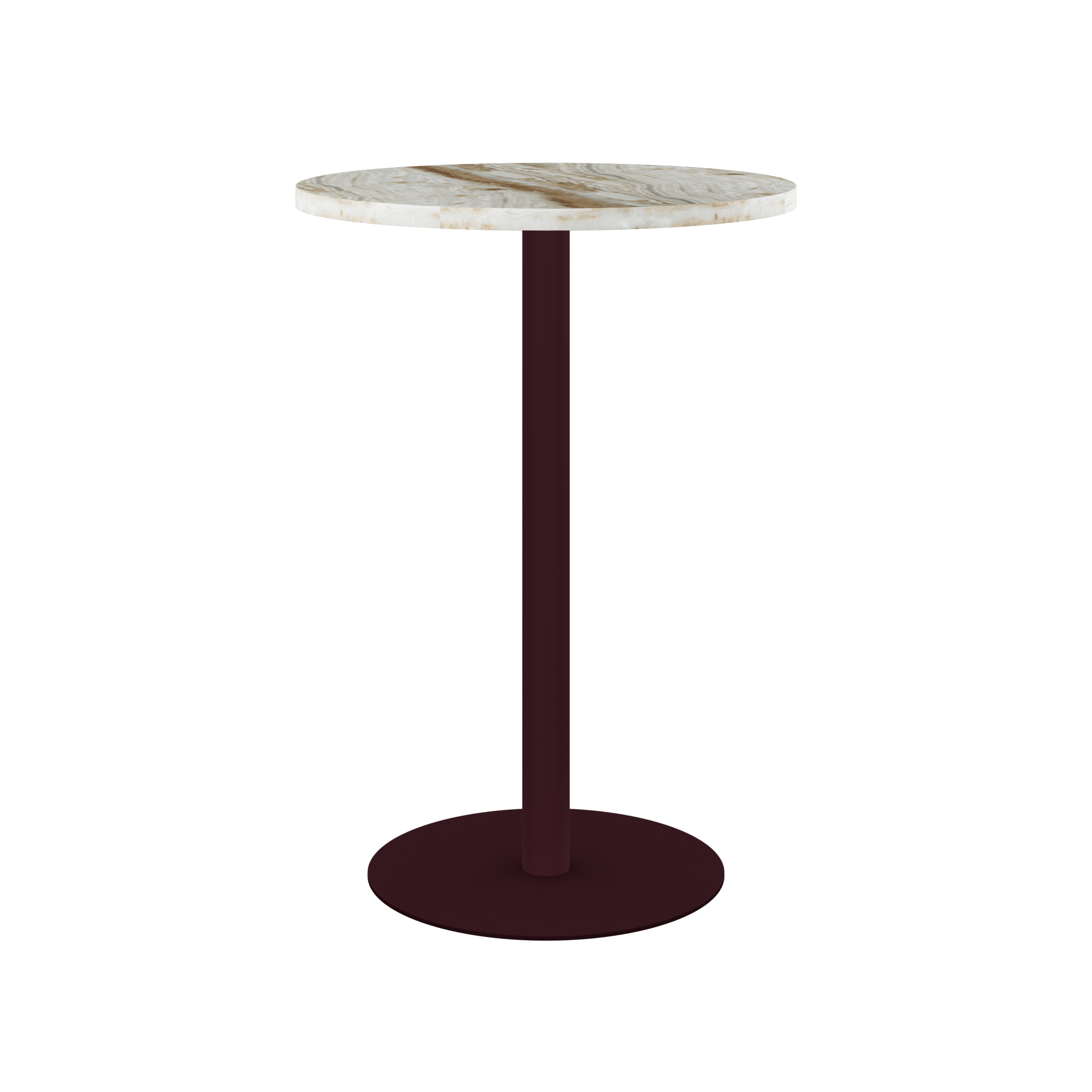 Halo Marble Bar Table - Round