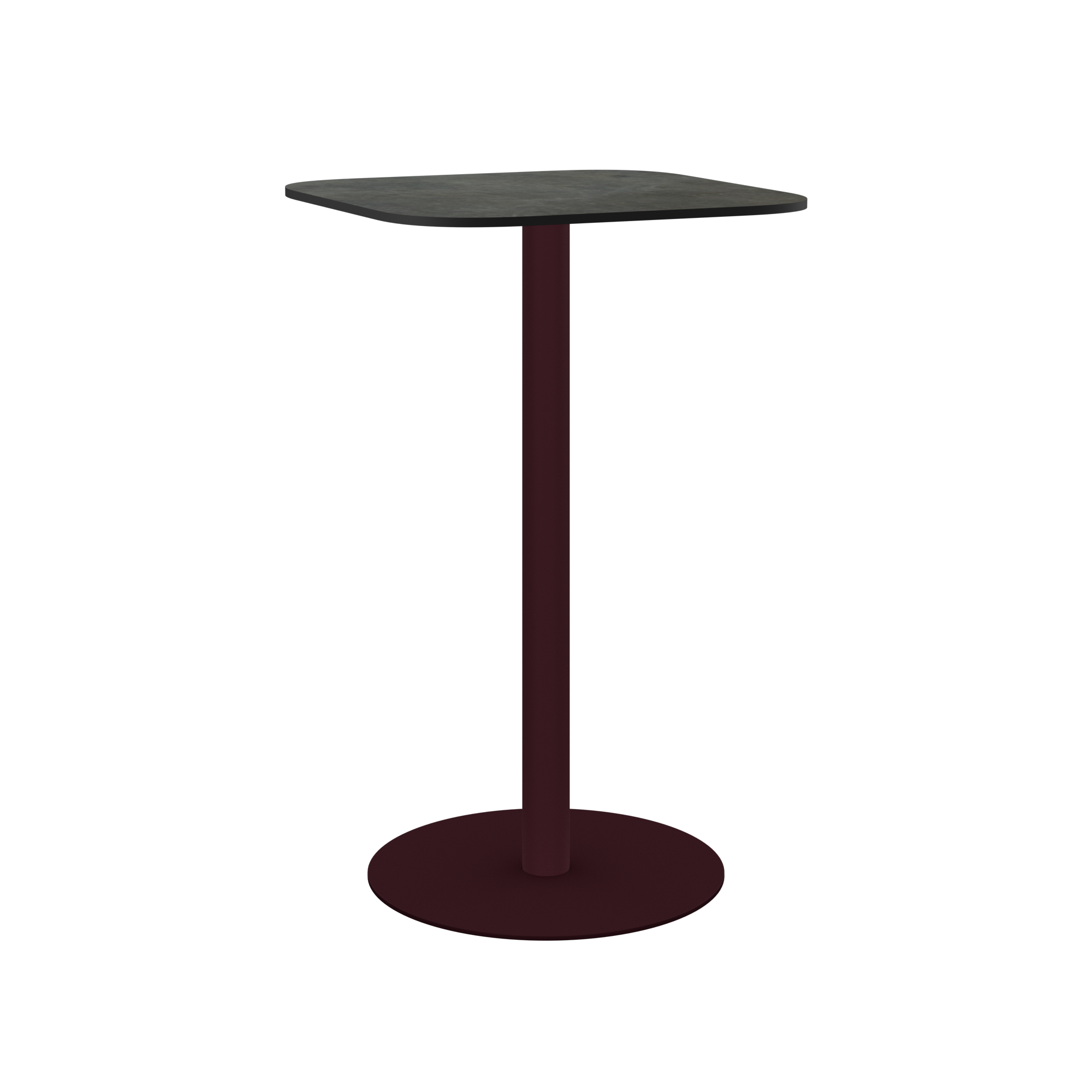 Halo Bar Table - Rounded Square