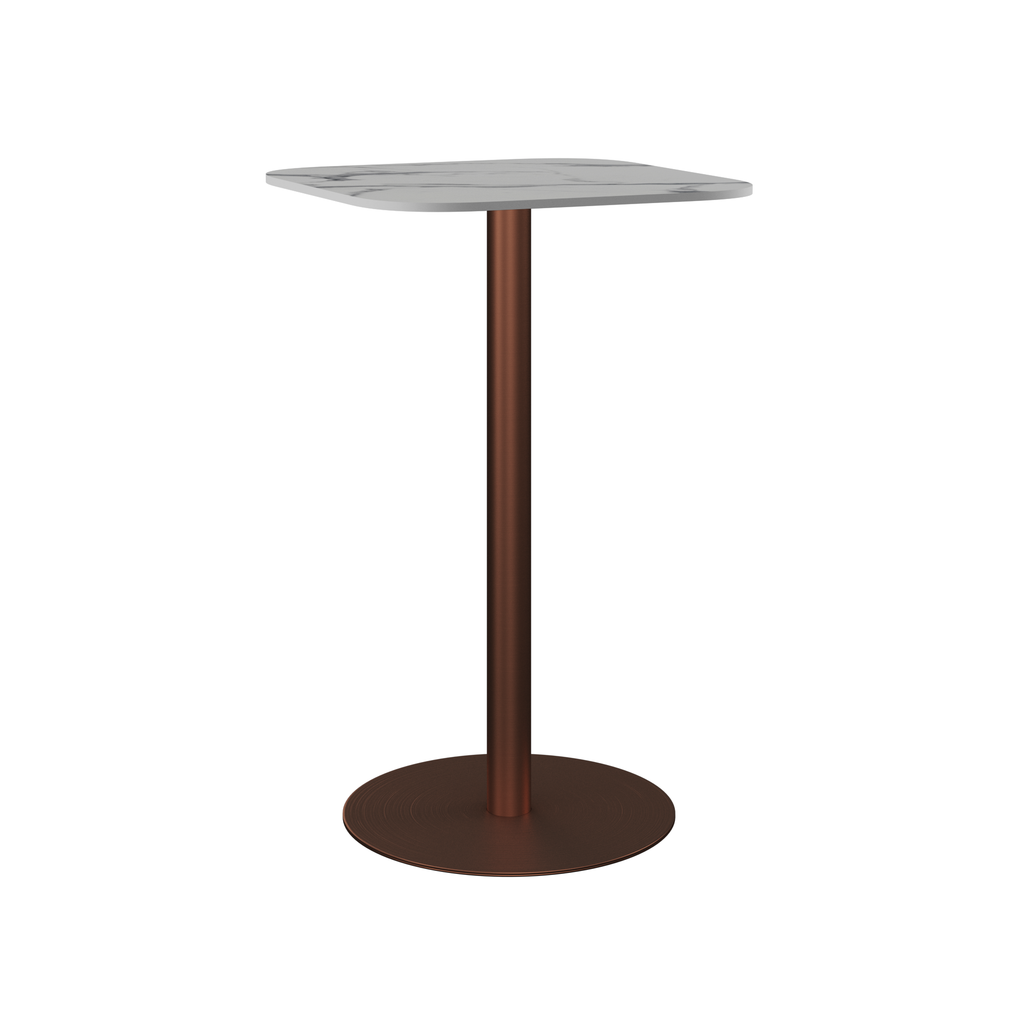 Halo Bar Table - Rounded Square
