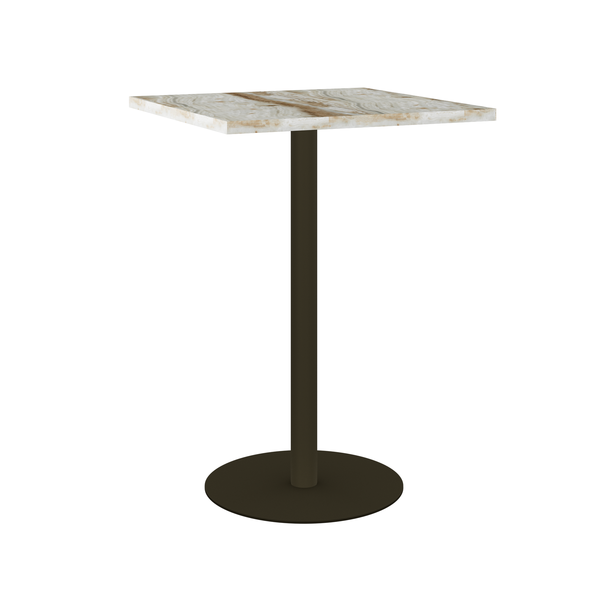 Halo Marble Bar Table - Square