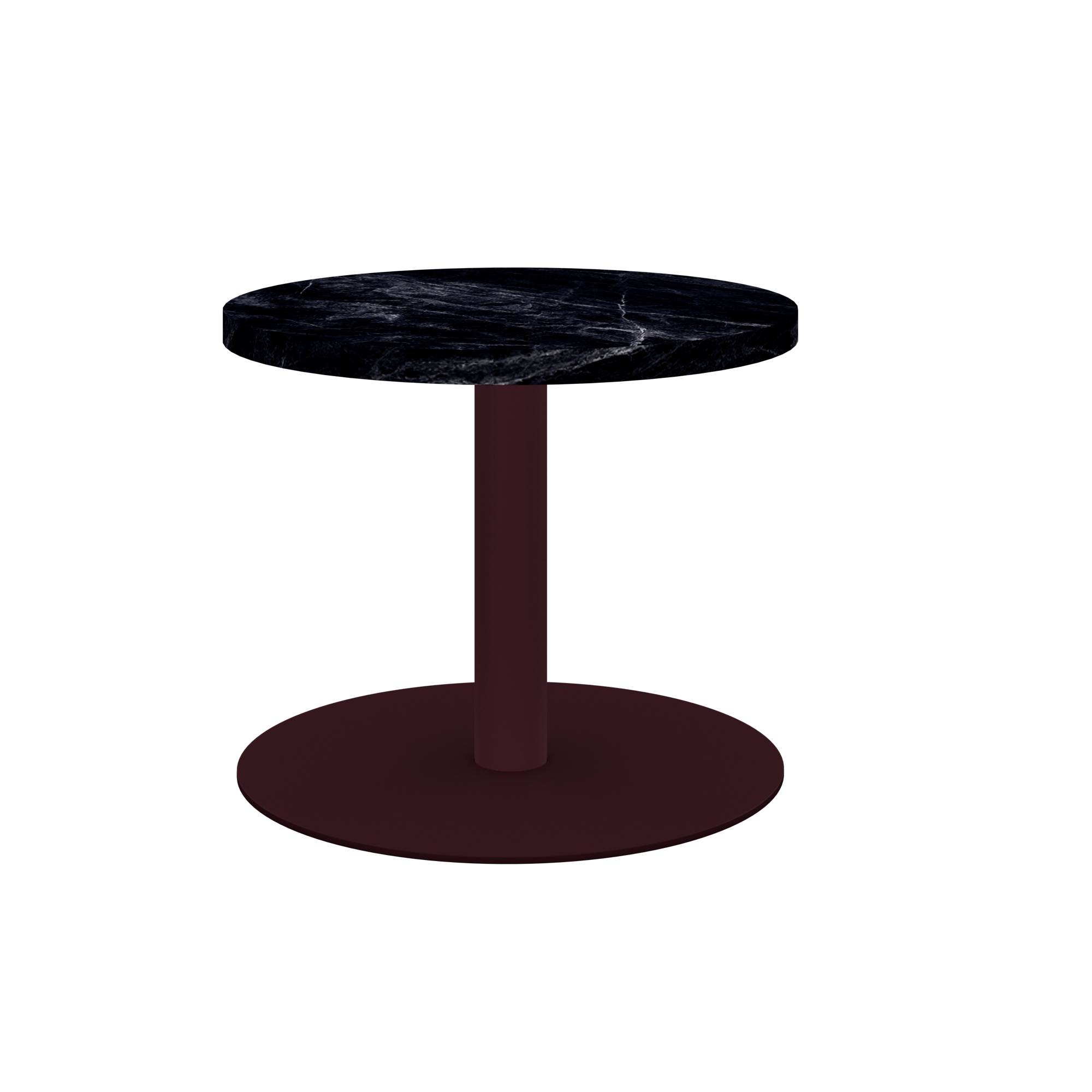 Halo Marble Side Table - Round