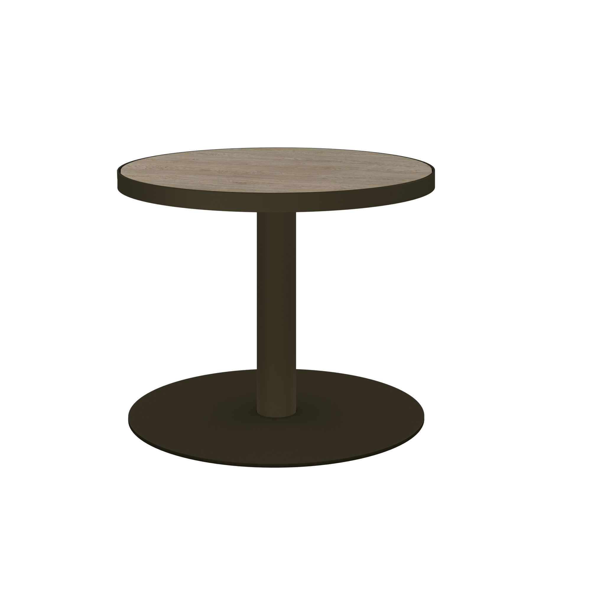 Halo Side Table - Round With Rim