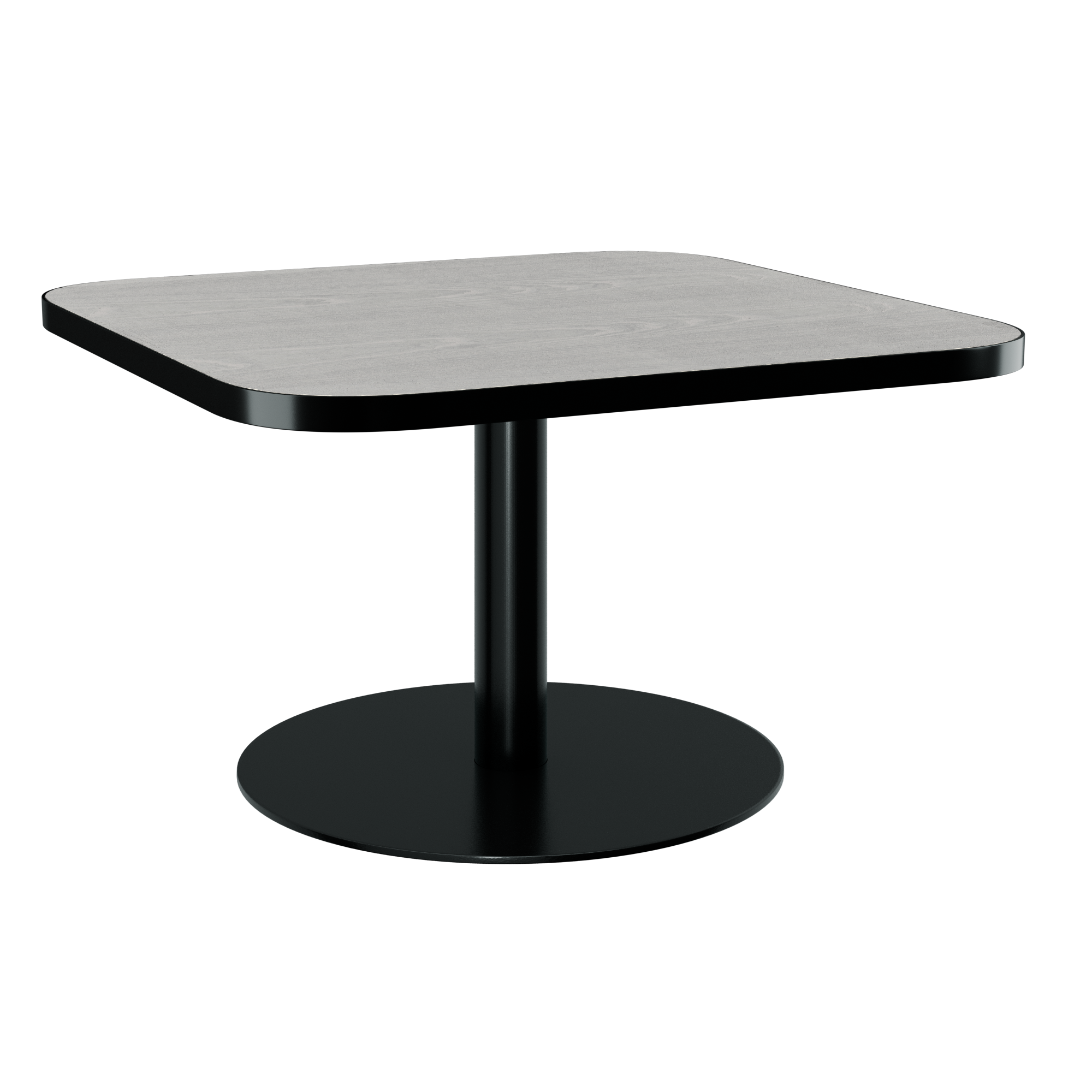 Halo Coffee Table - Rounded Square With Rim