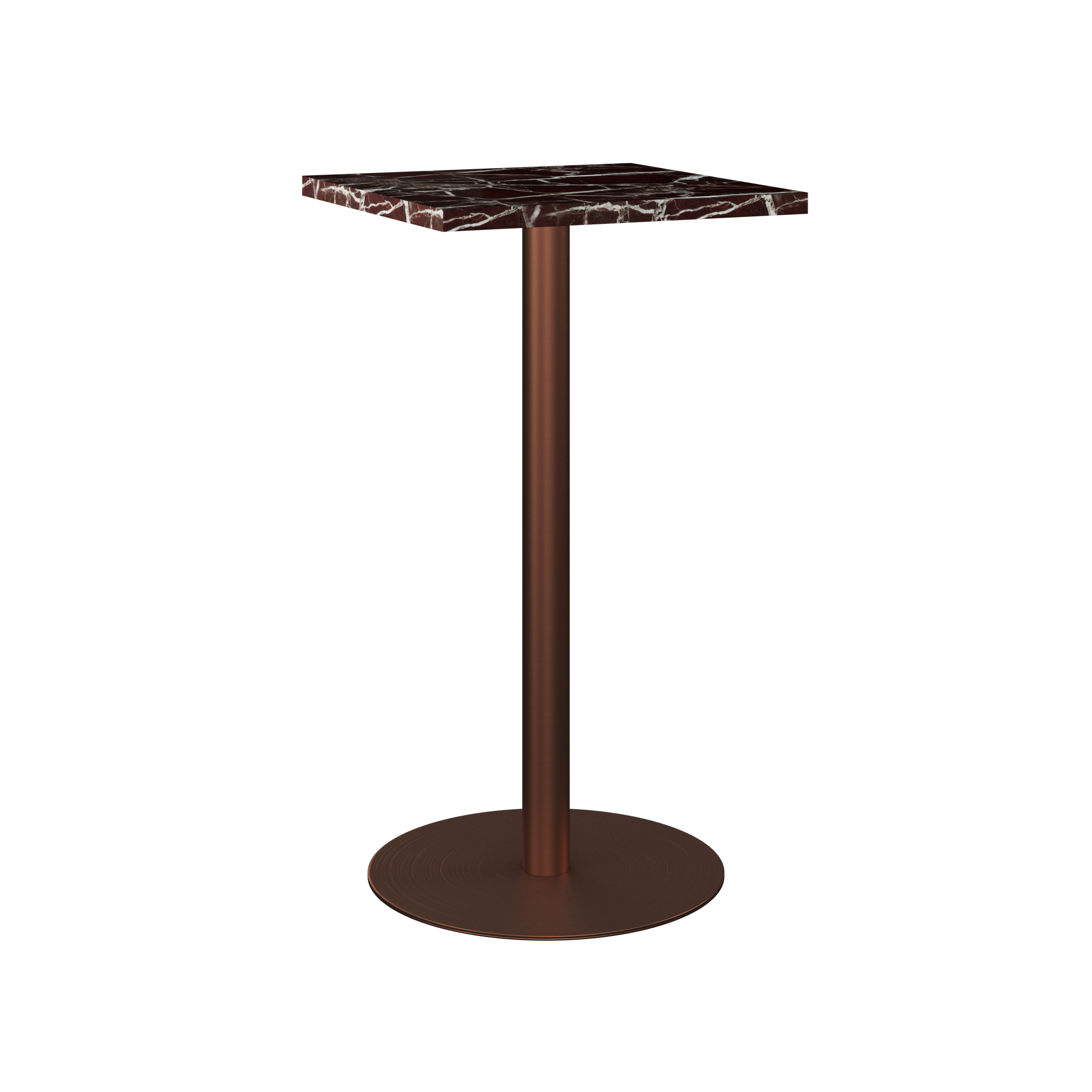 Halo Marble Bar Table - Square