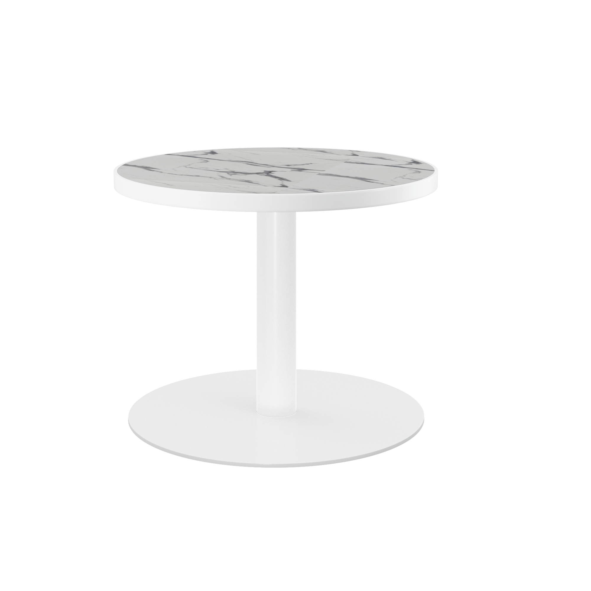 Halo Side Table - Round With Rim
