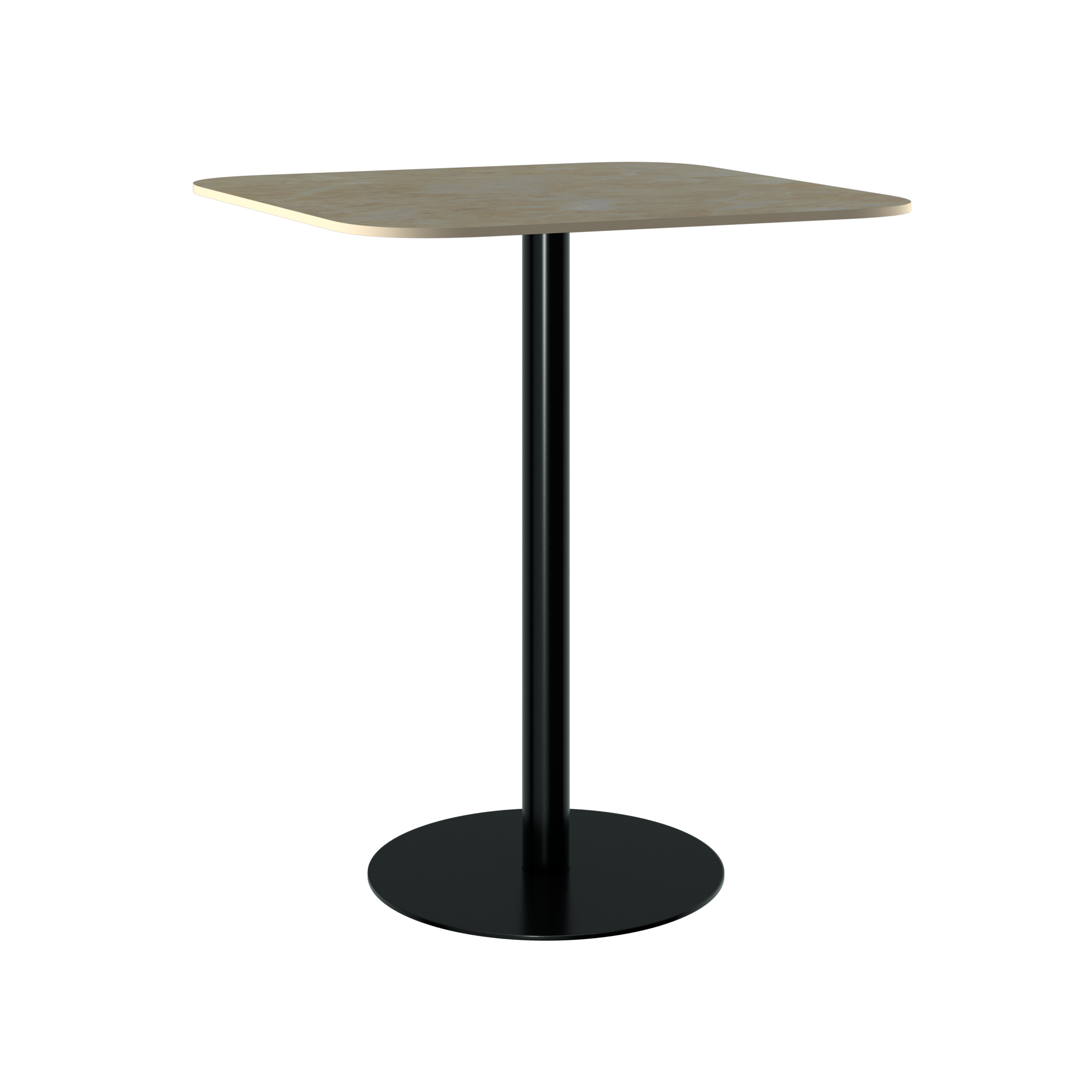 Halo Bar Table - Rounded Square