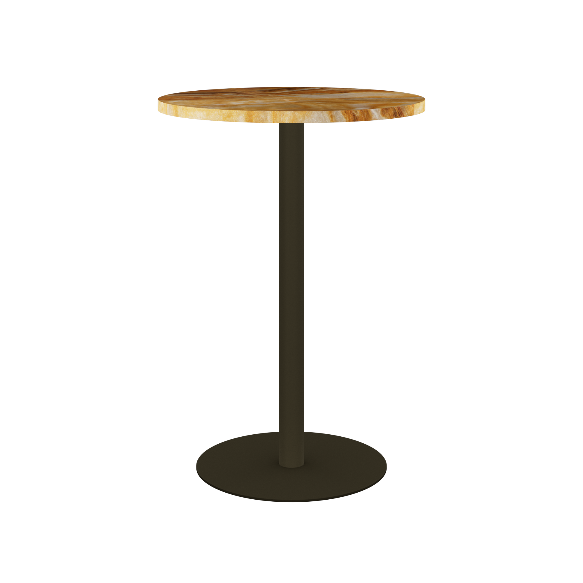 Halo Marble Bar Table - Round