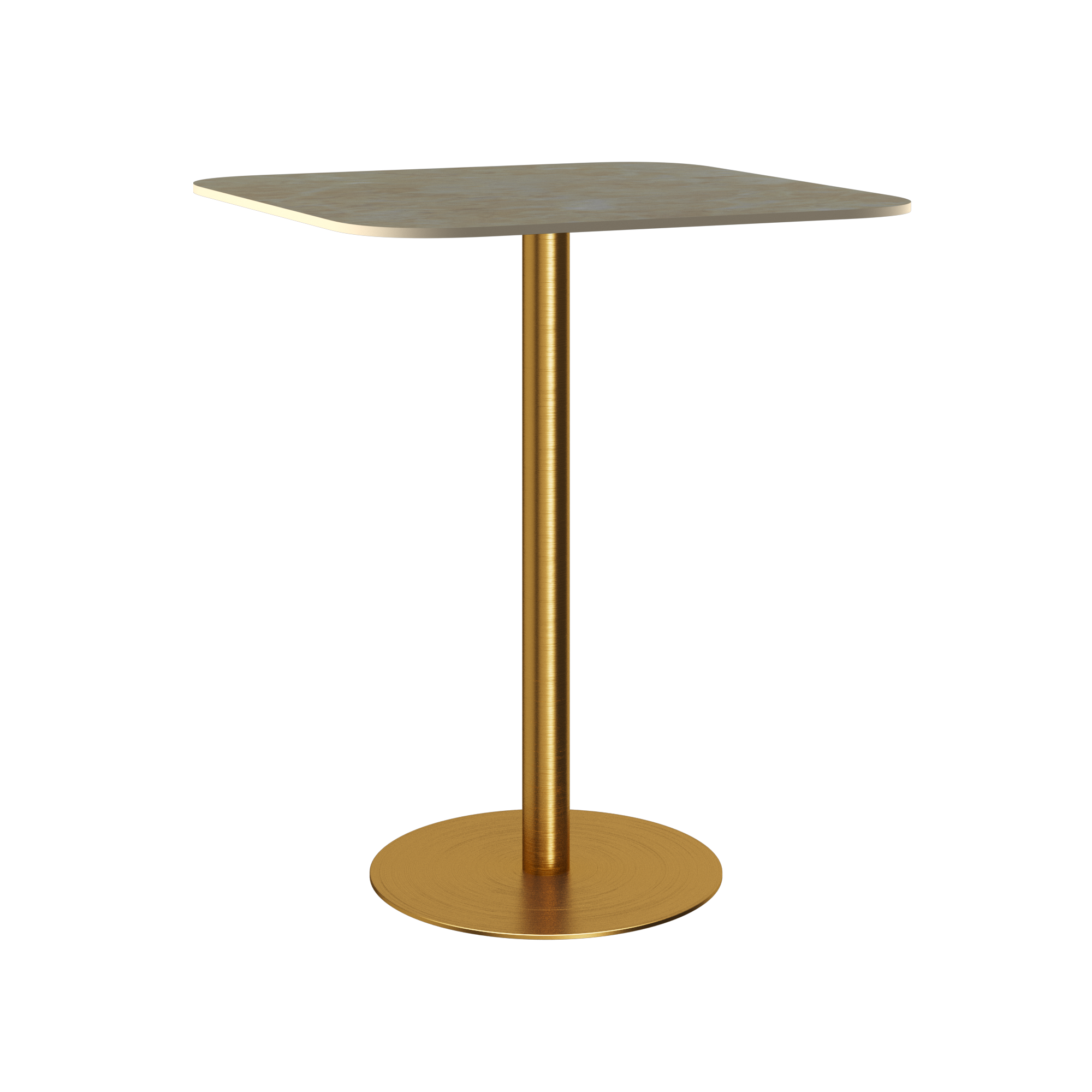 Halo Bar Table - Rounded Square