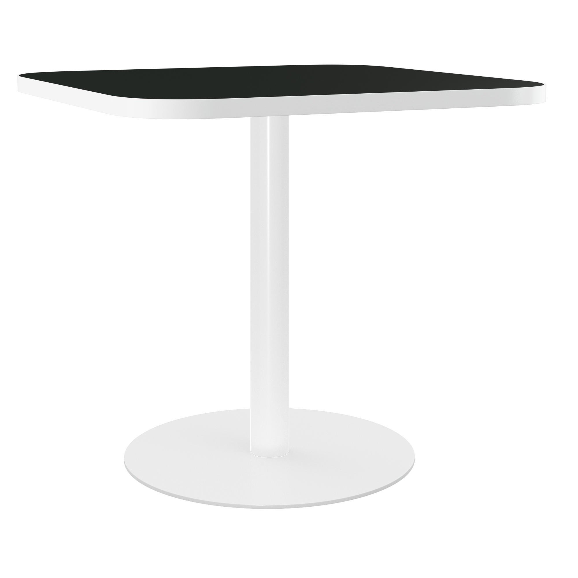 Halo Café Table With Rim - Rounded Square