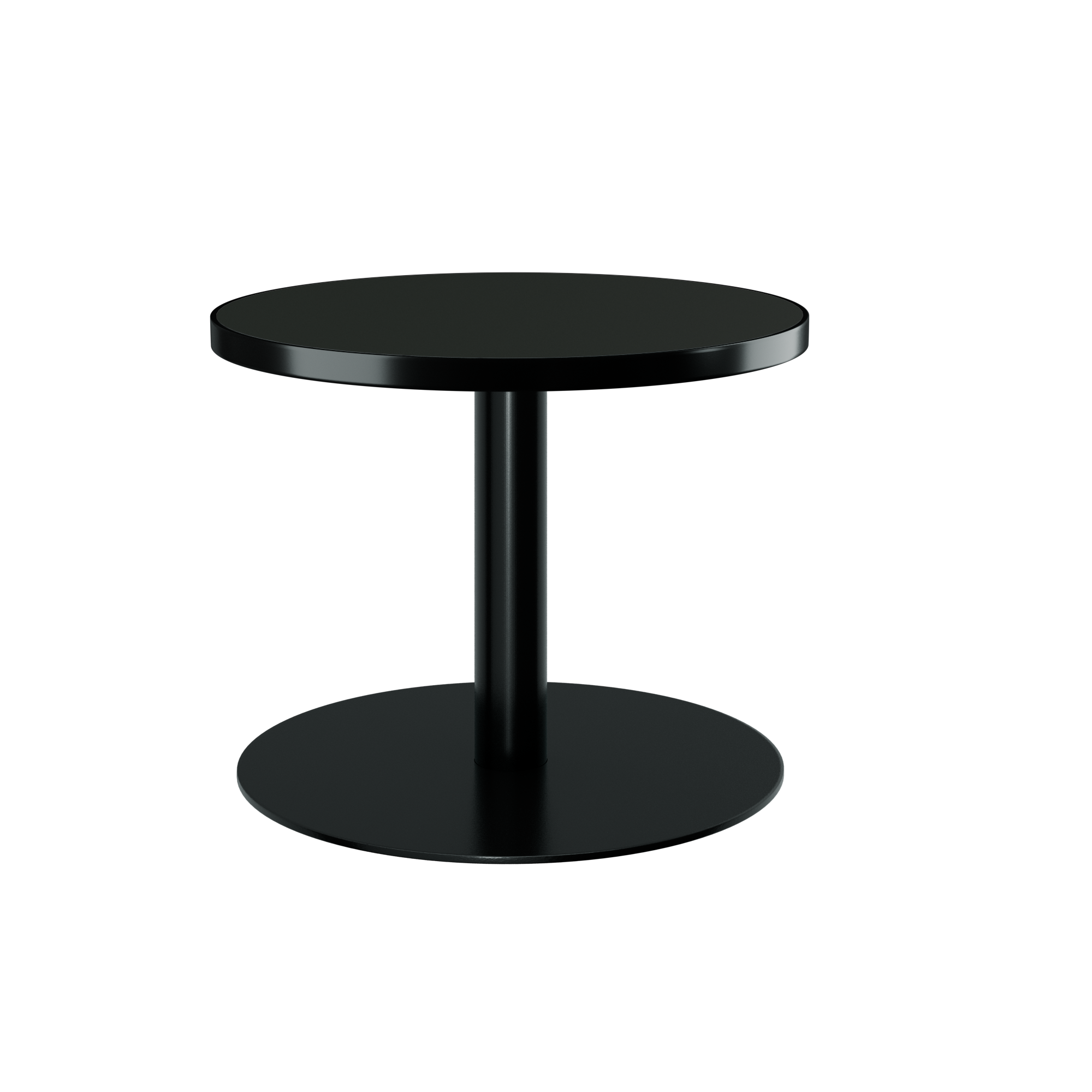 Halo Side Table - Round With Rim