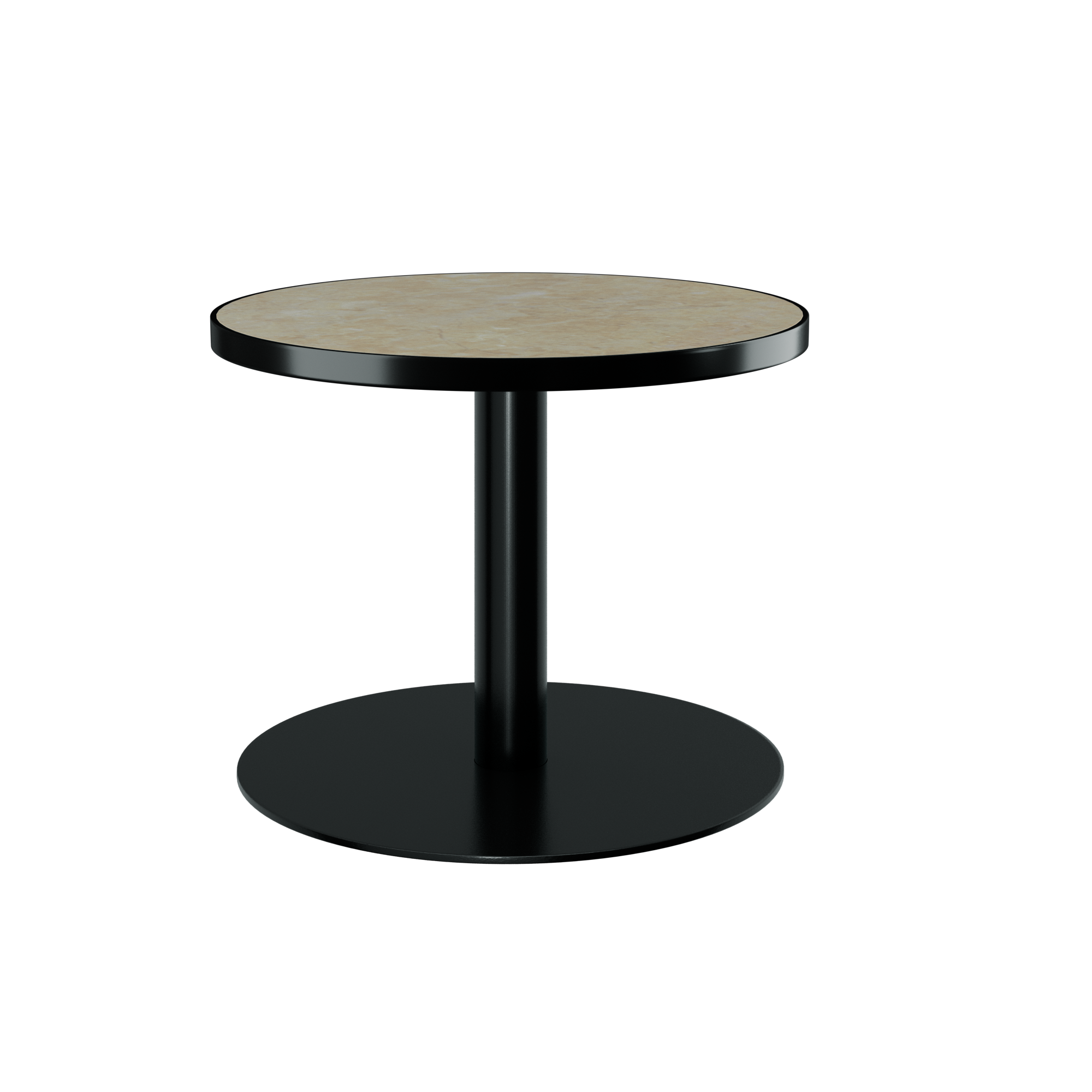 Halo Side Table - Round With Rim