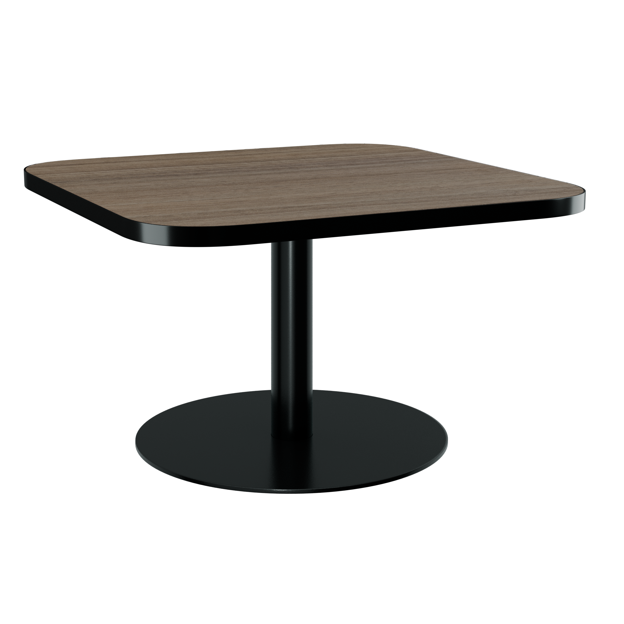 Halo Coffee Table - Rounded Square With Rim