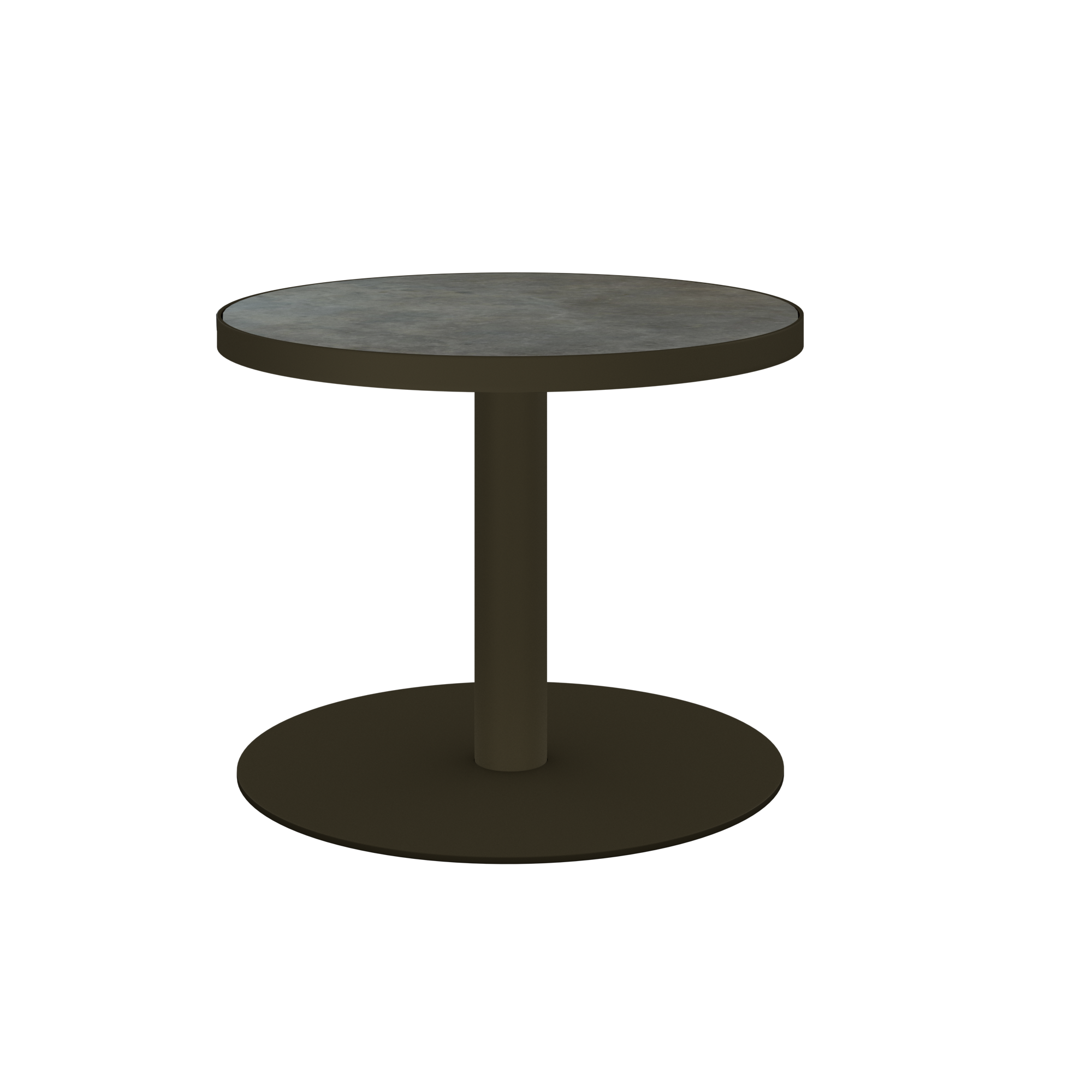 Halo Side Table - Round With Rim