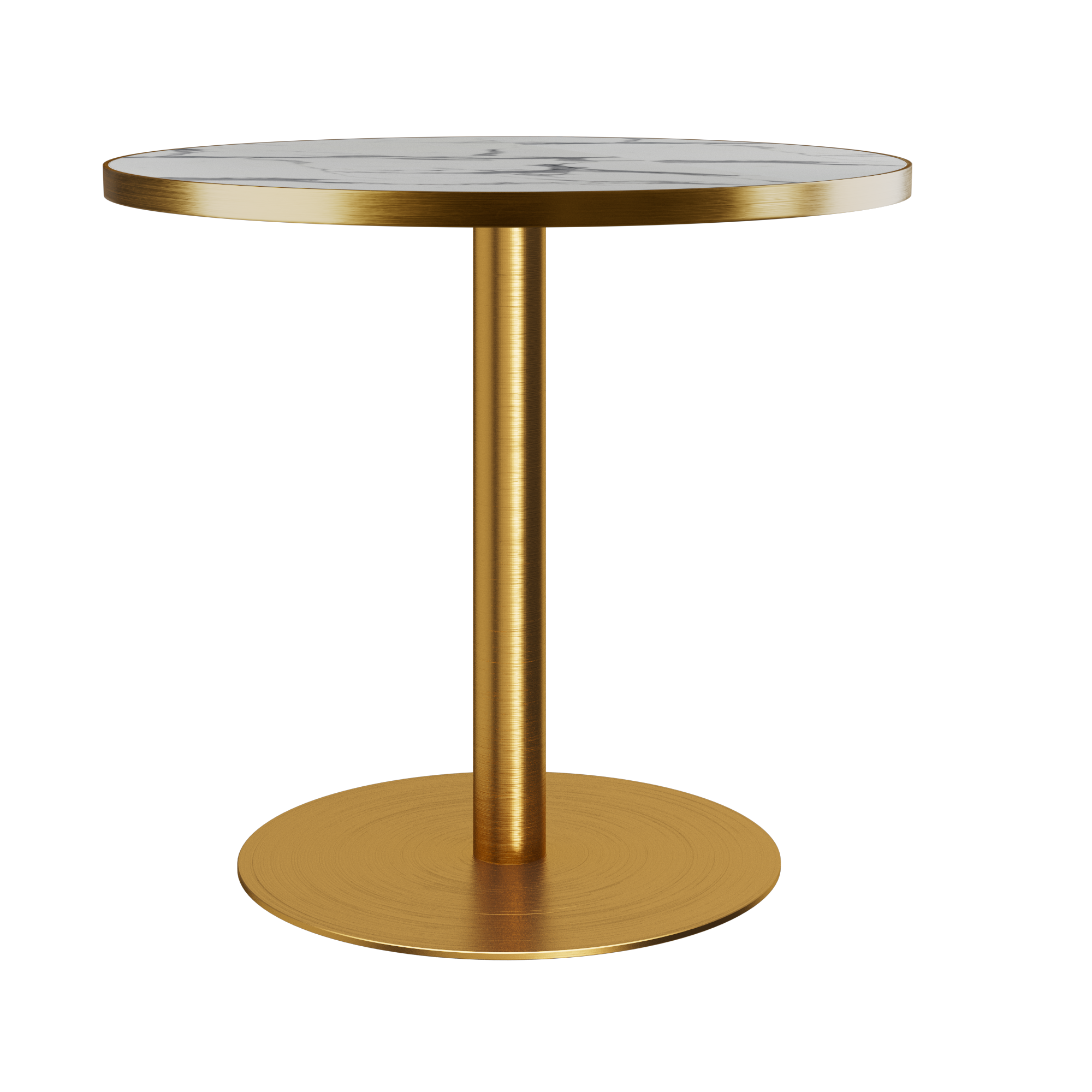 Halo Café Table With Rim - Round