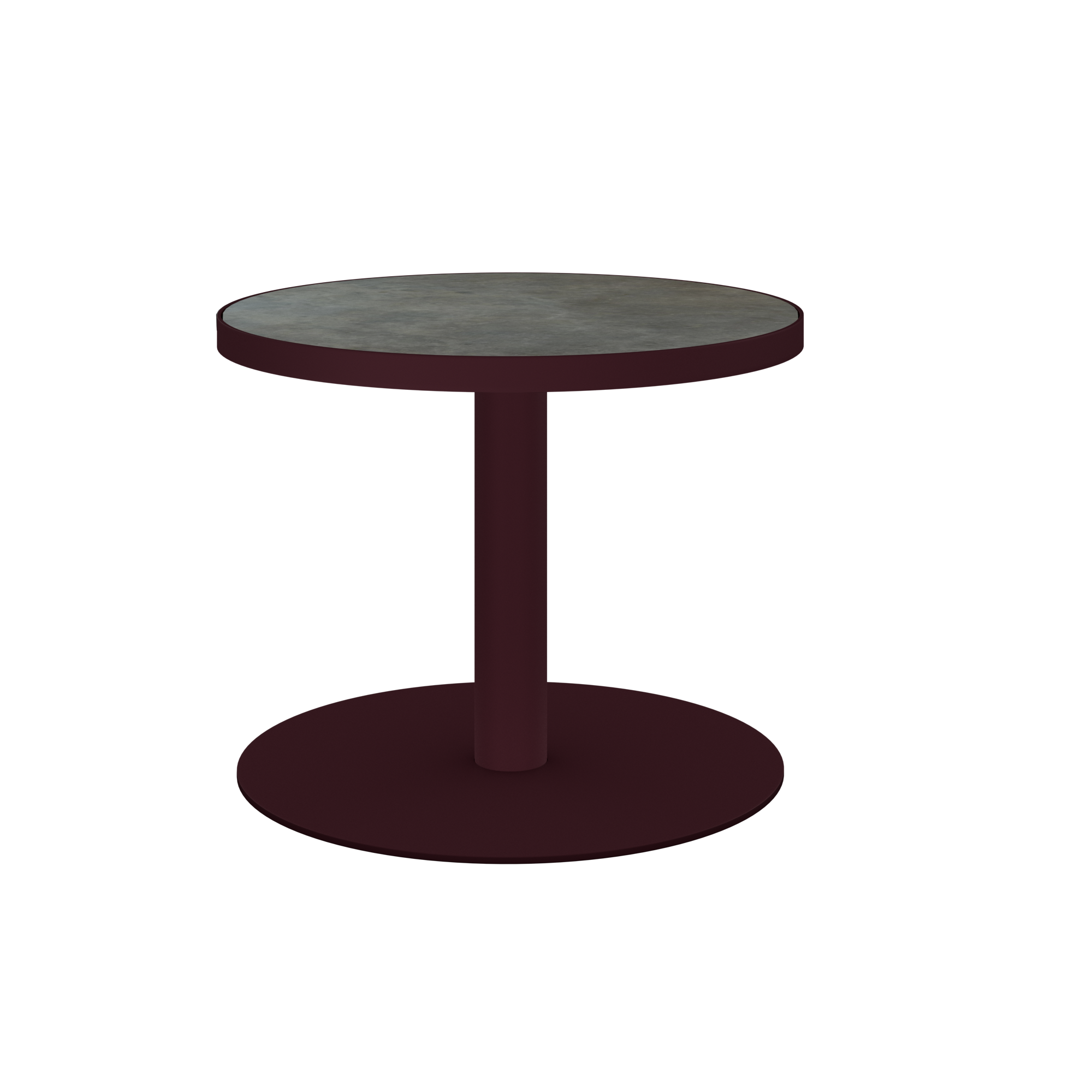 Halo Side Table - Round With Rim