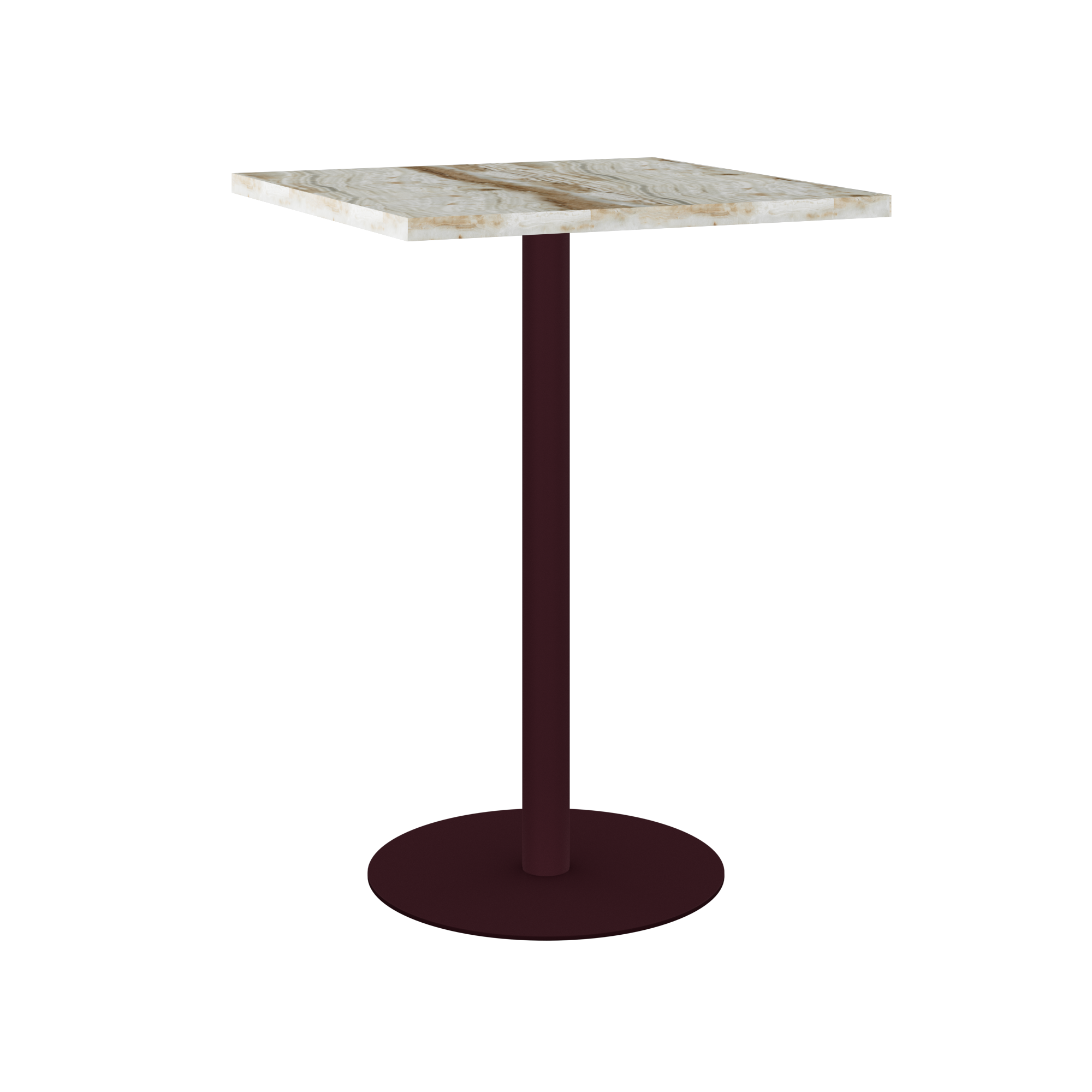 Halo Marble Bar Table - Square