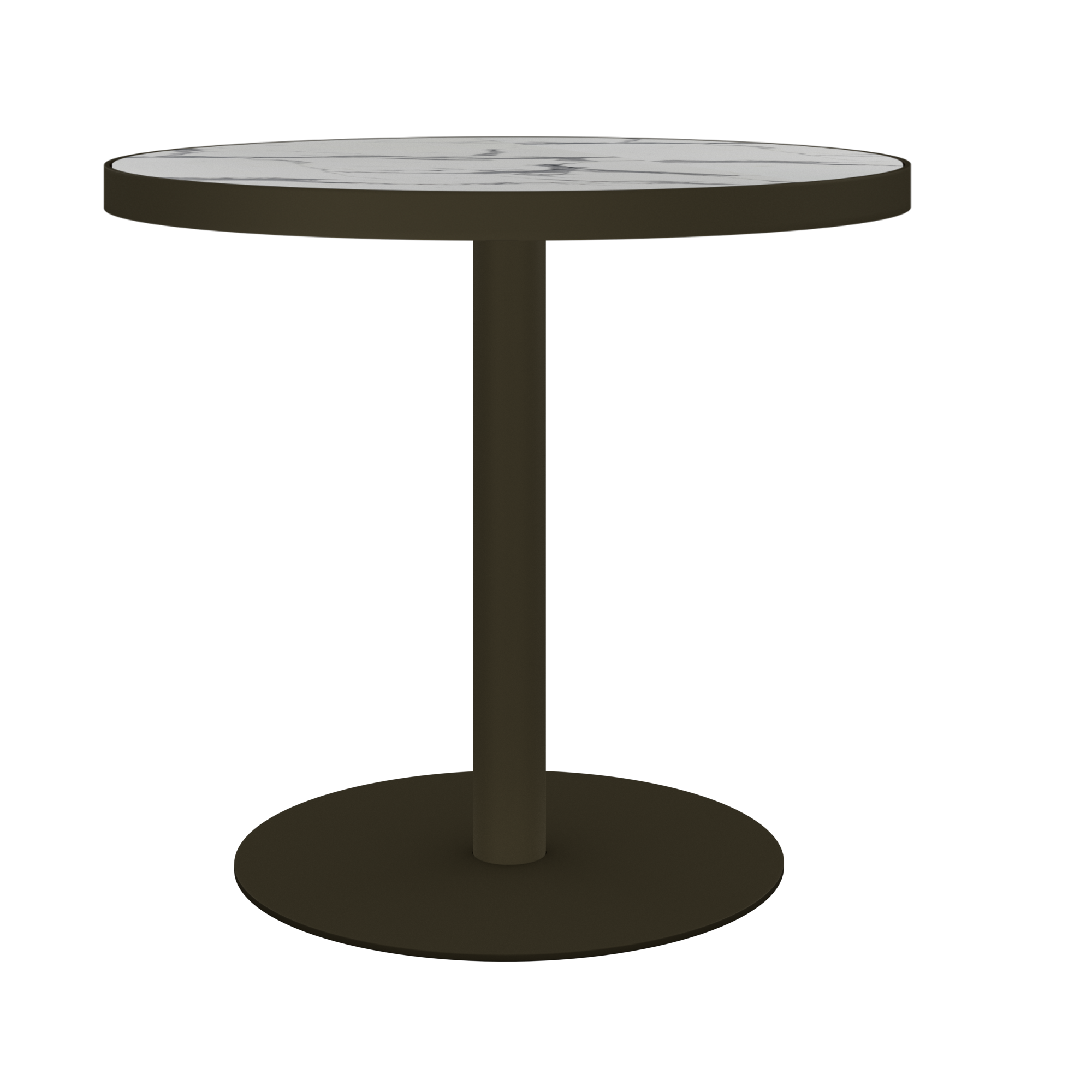 Halo Café Table With Rim - Round