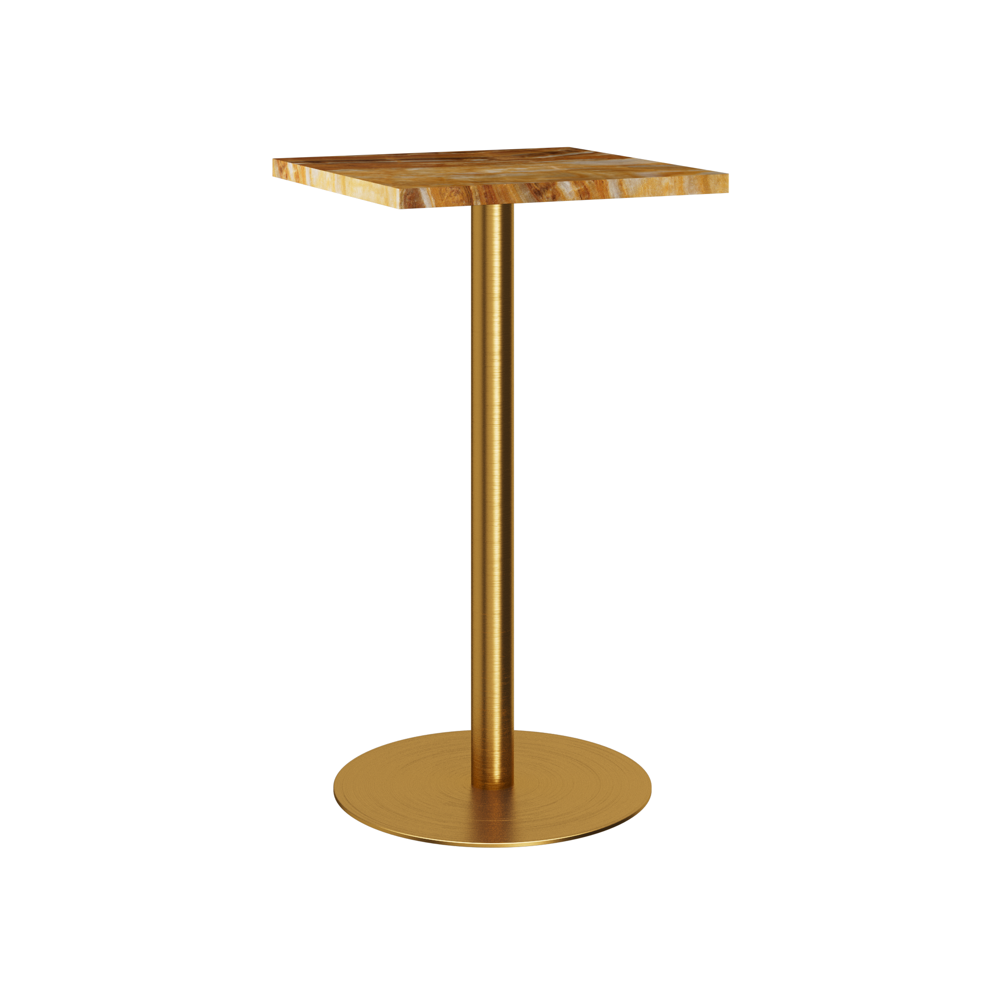 Halo Marble Bar Table - Square