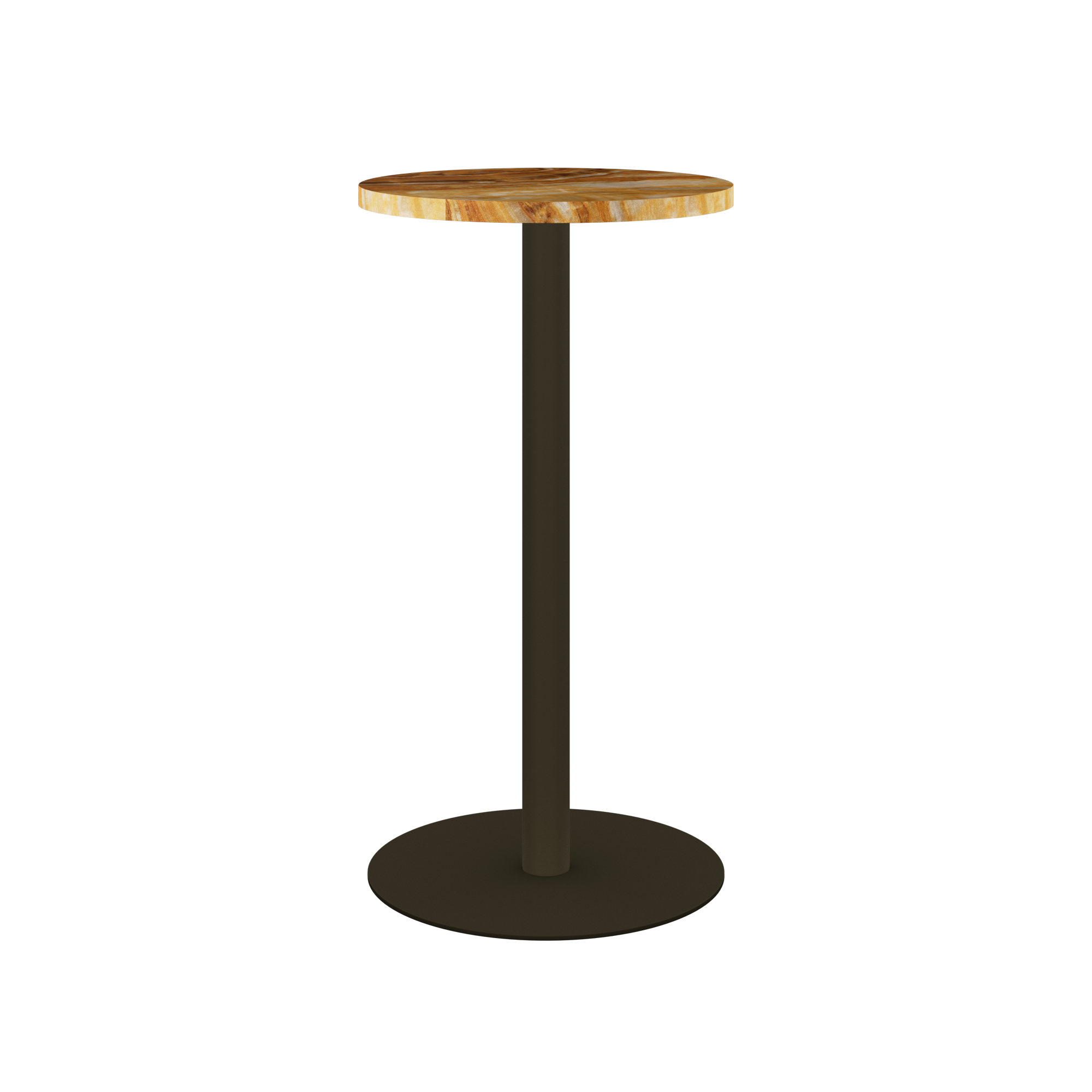 Halo Marble Bar Table - Round