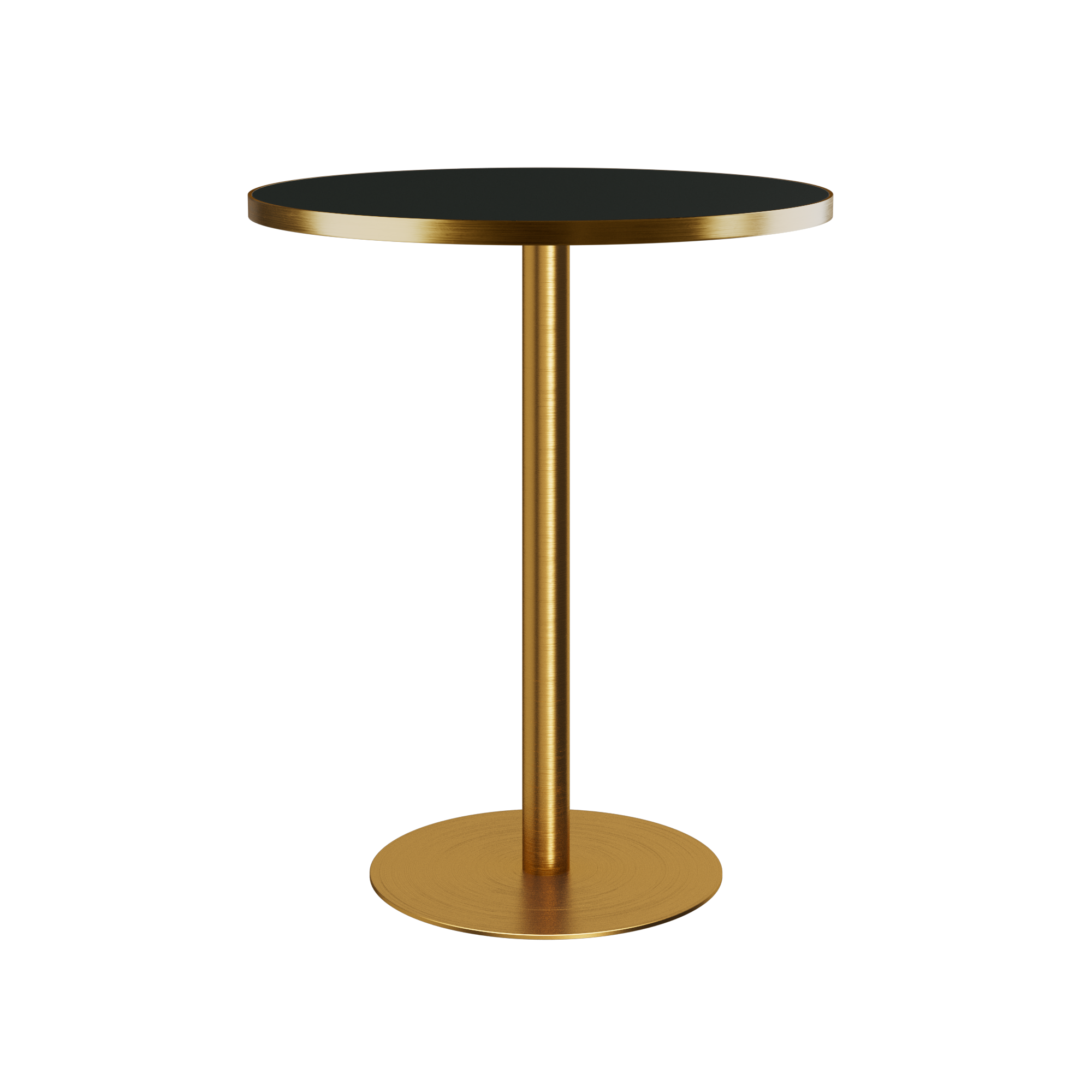 Halo Bar Table With Rim - Round