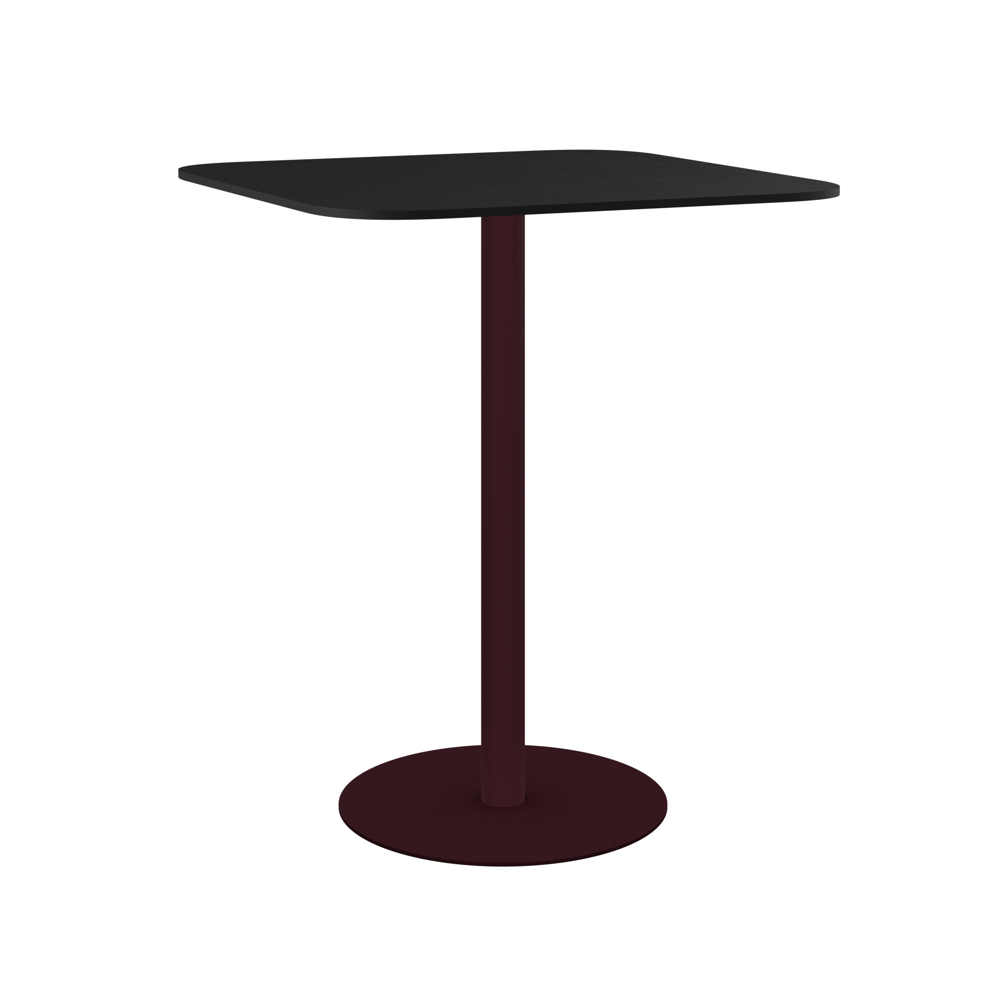 Halo Bar Table - Rounded Square