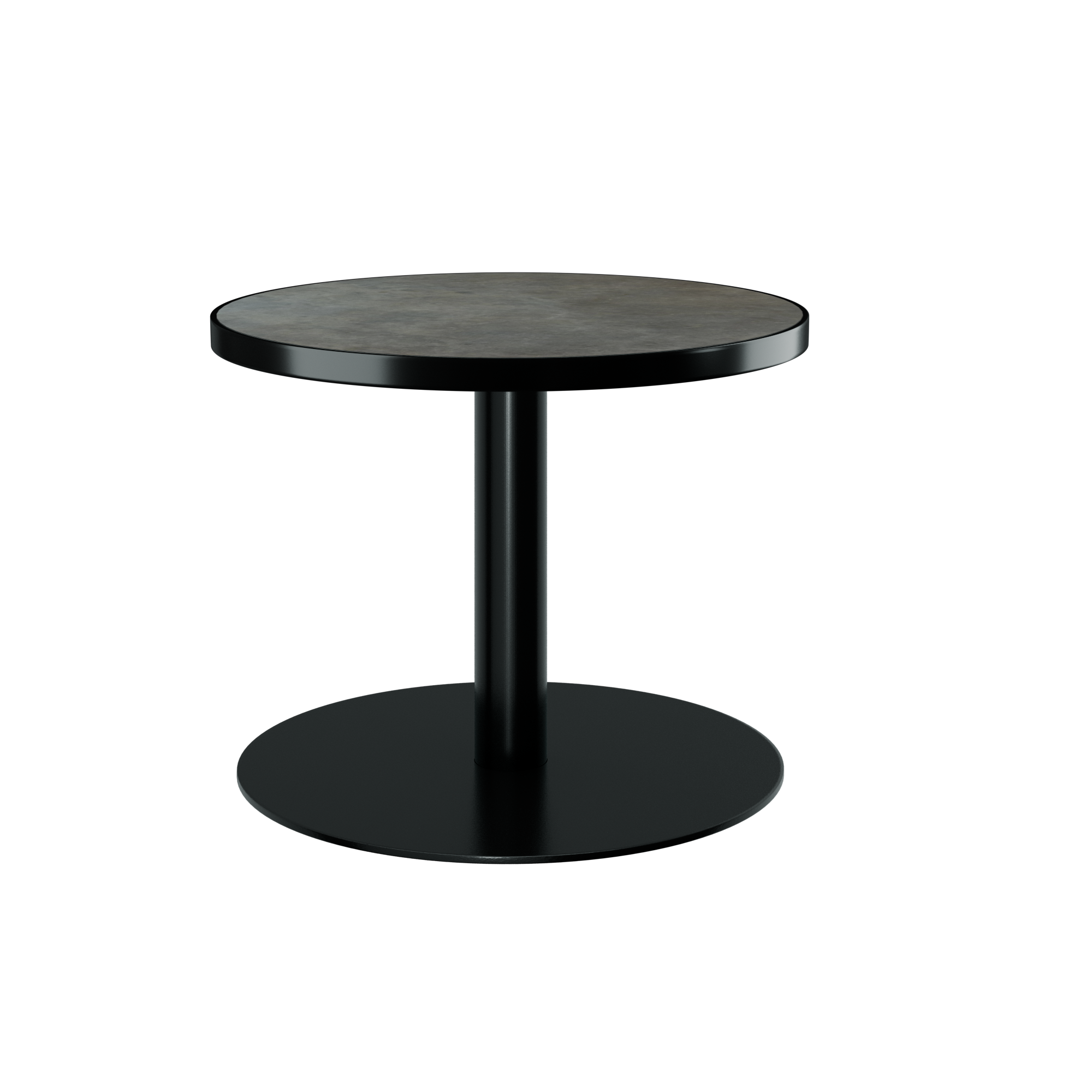Halo Side Table - Round With Rim