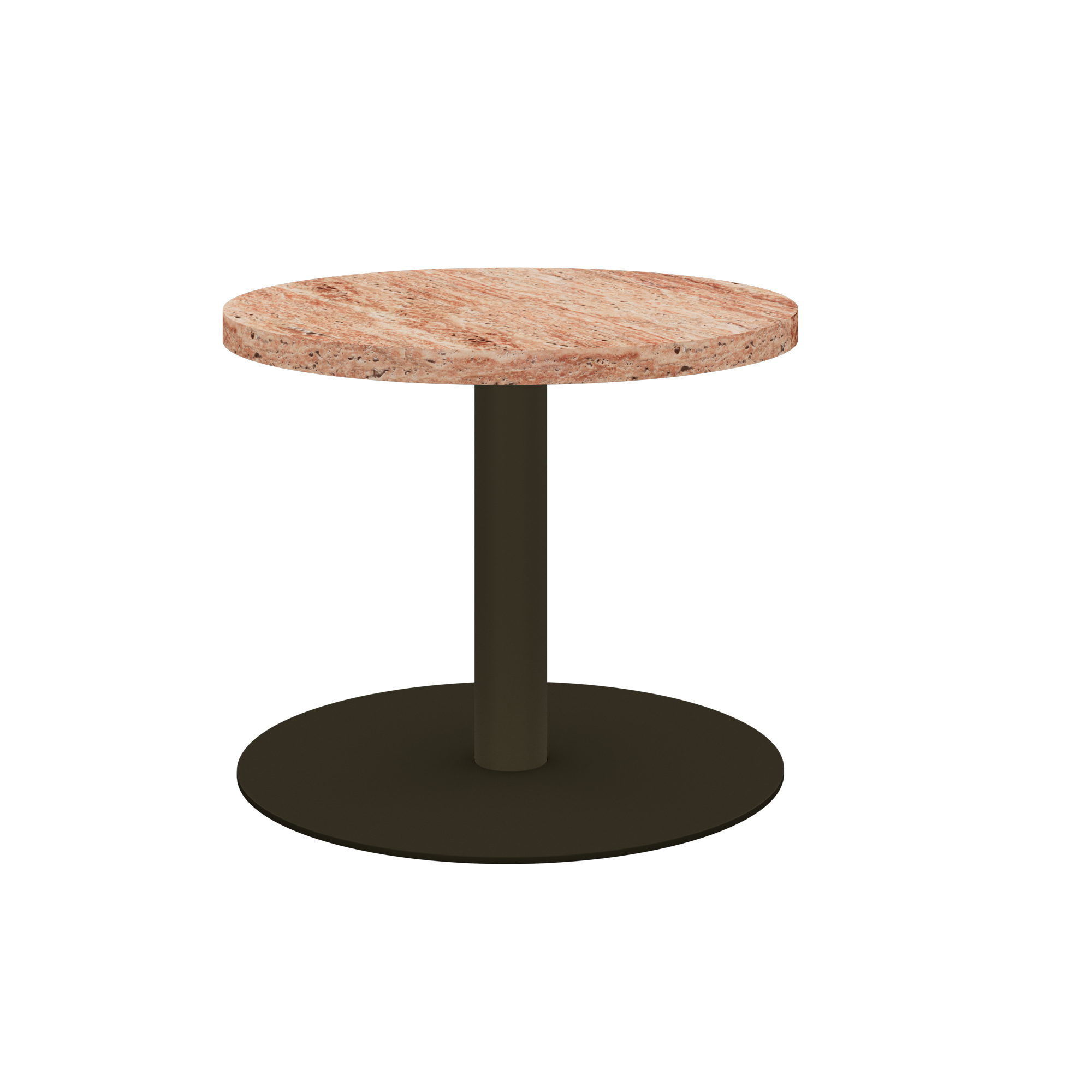 Halo Marble Side Table - Round