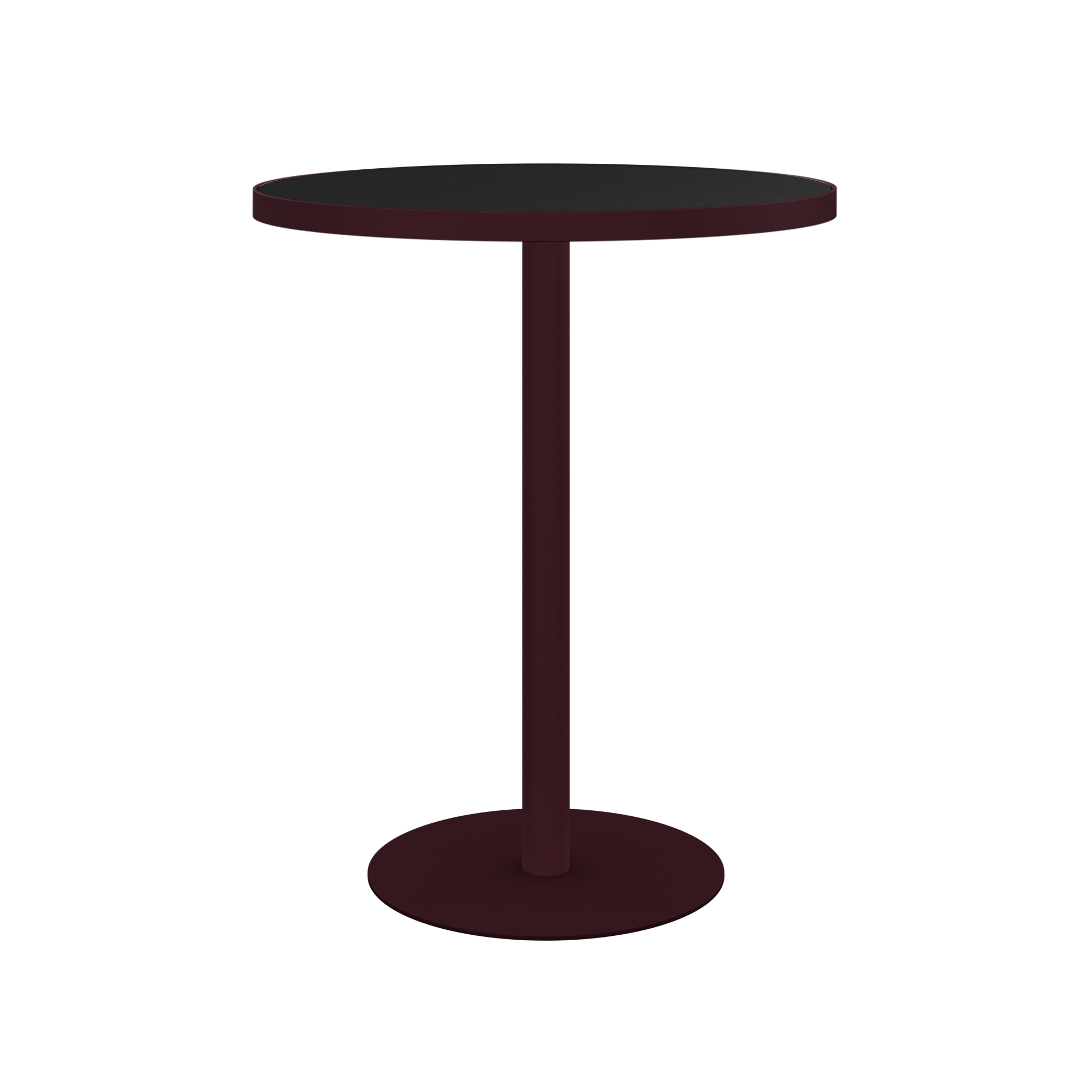 Halo Bar Table With Rim - Round