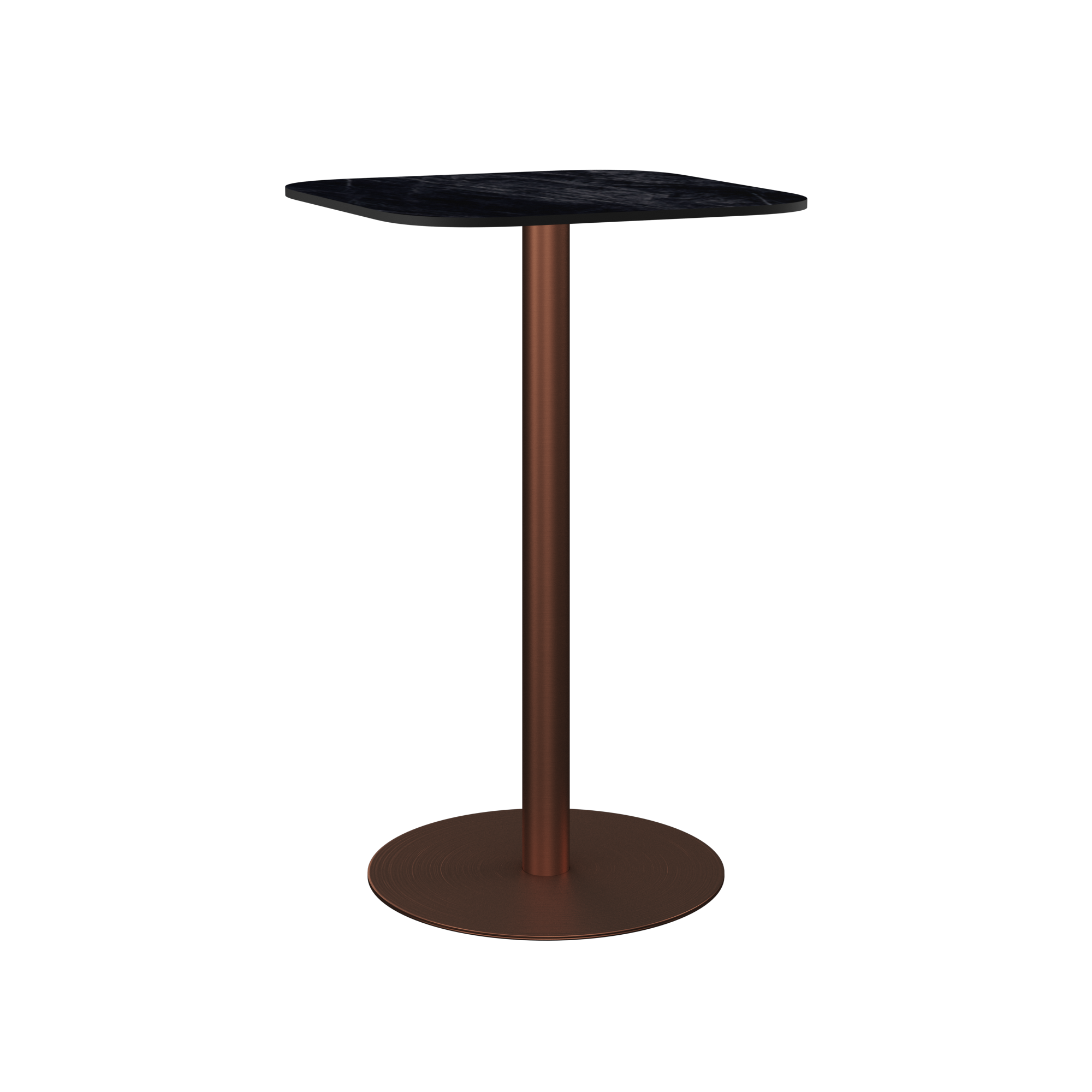 Halo Bar Table - Rounded Square