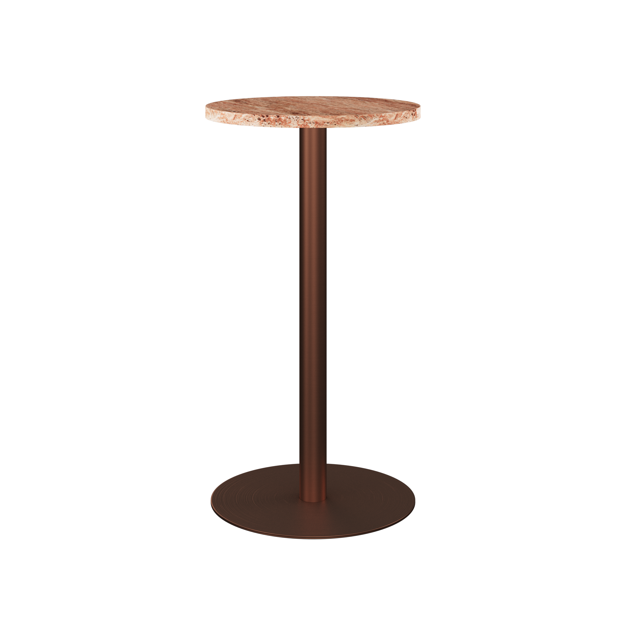 Halo Marble Bar Table - Round