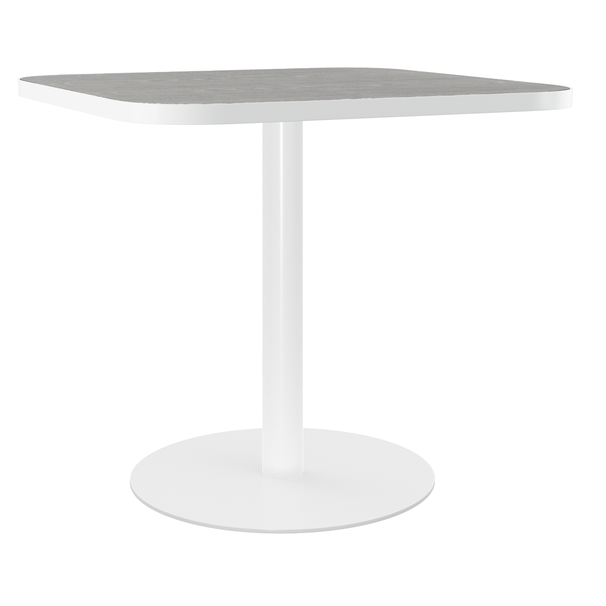 Halo Café Table With Rim - Rounded Square