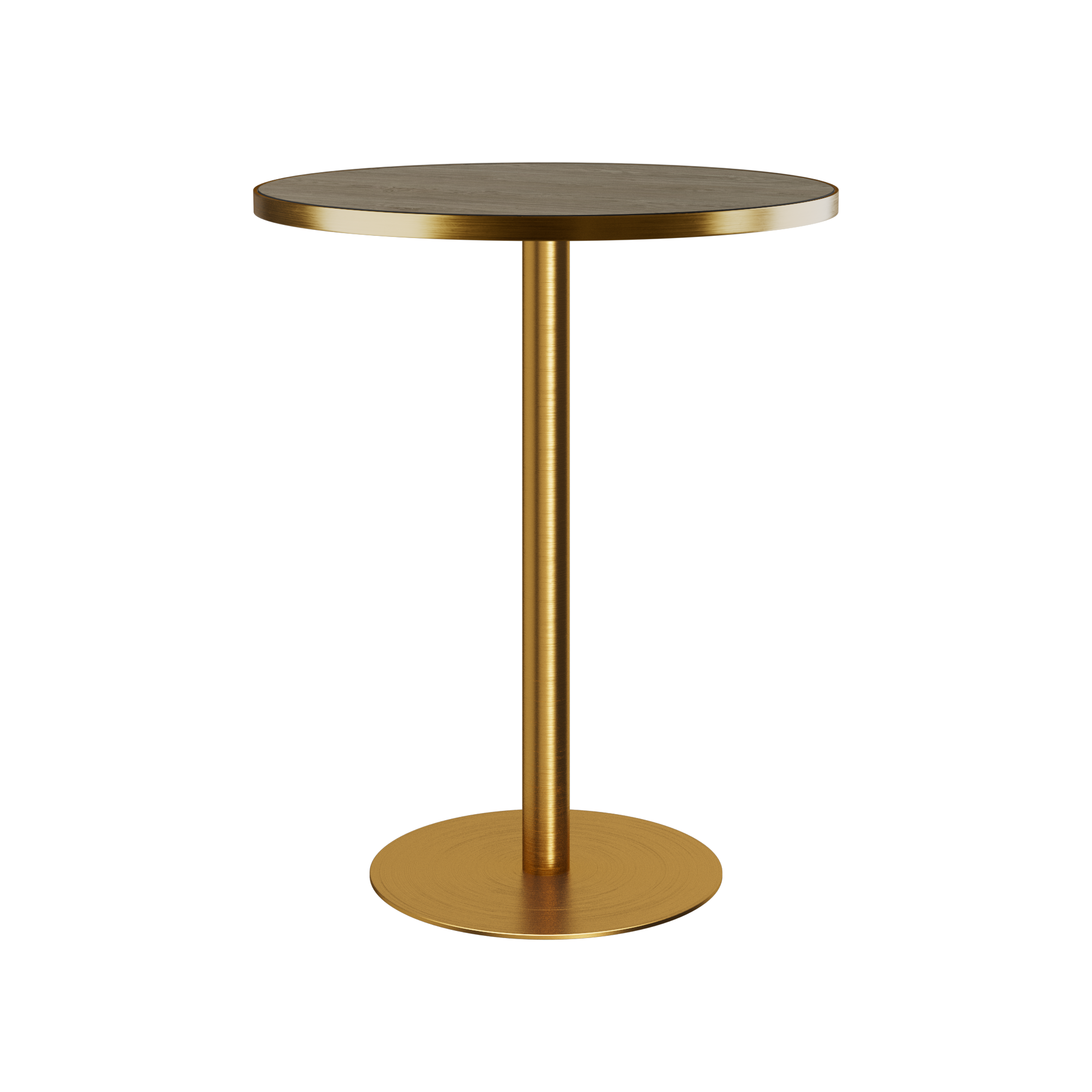 Halo Bar Table With Rim - Round